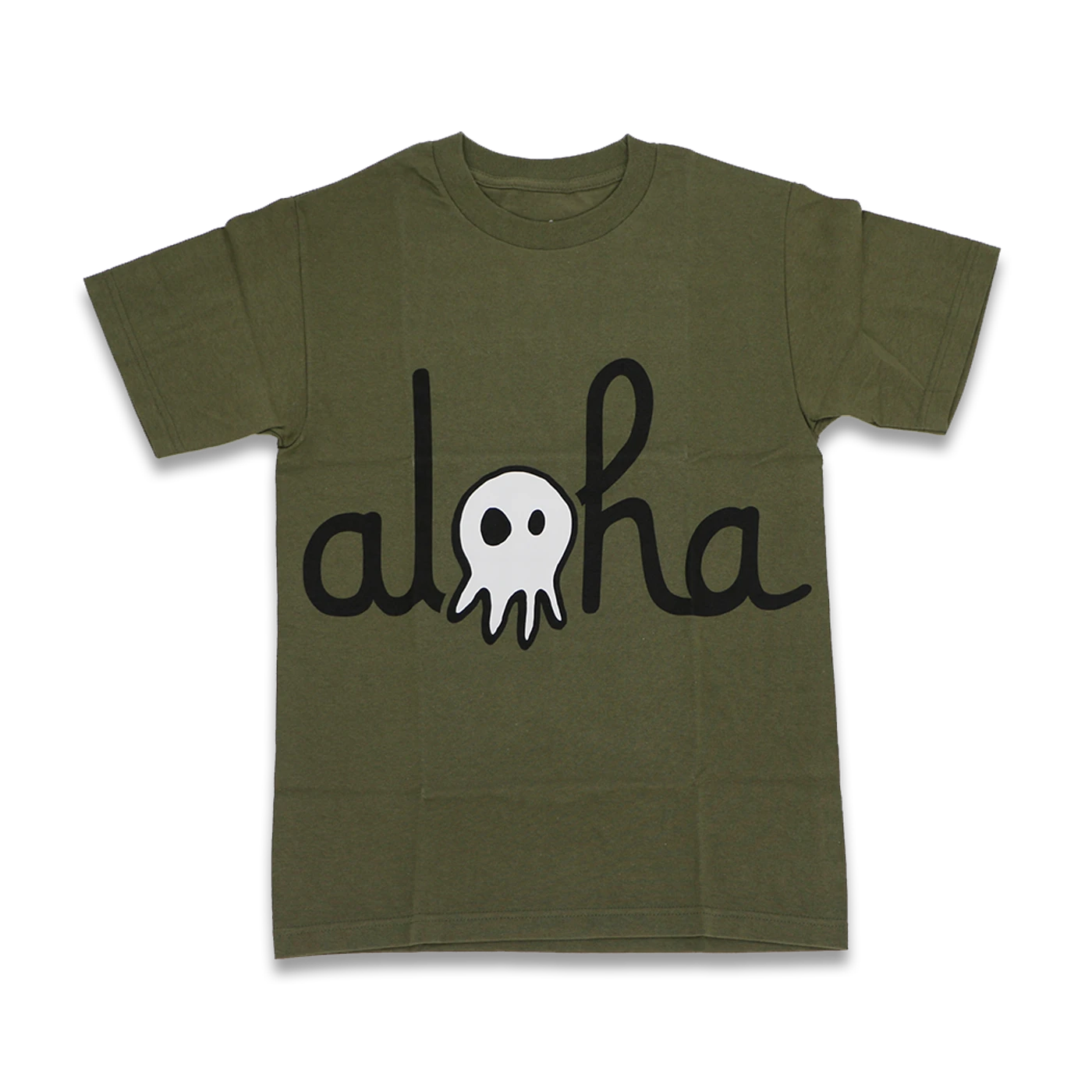 Pepper Aloha Skullconut Green T-Shirt