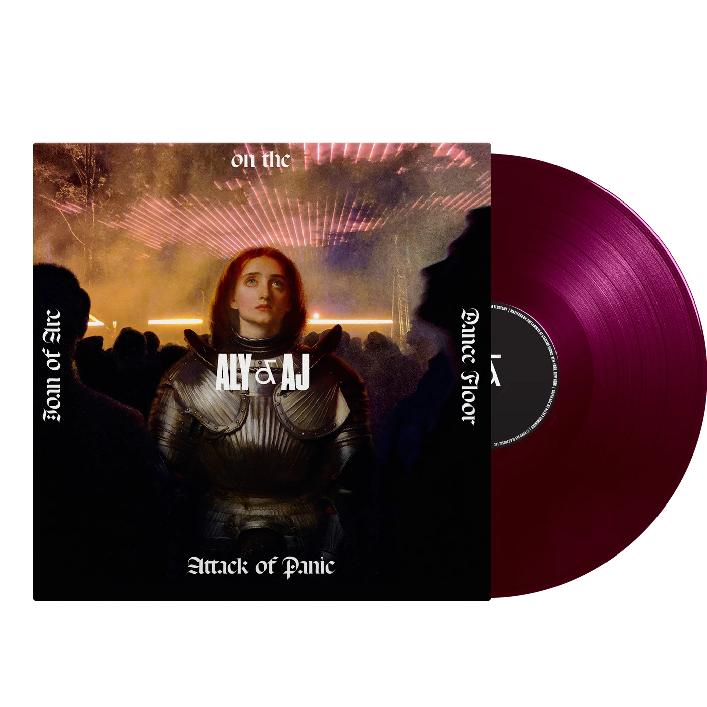 Aly & AJ Joan of Arc & Attack of Panic Signed 7" Vinyl