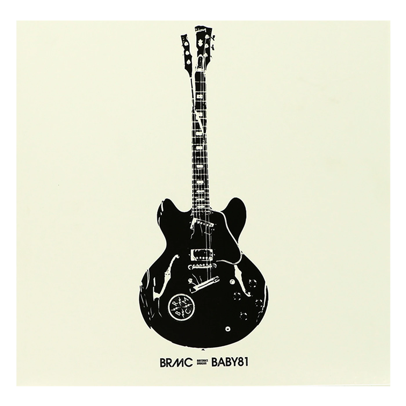 Black Rebel Motorcycle Club® Baby 81 White Vinyl