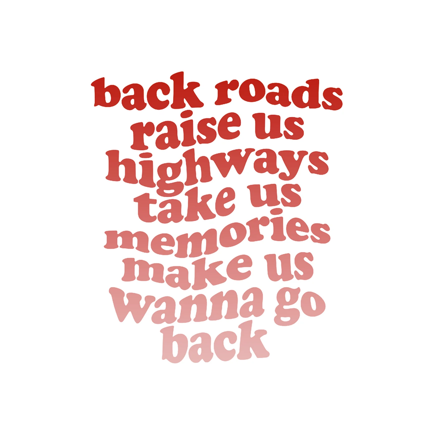 Kelsea Ballerini half of my hometown bumper sticker