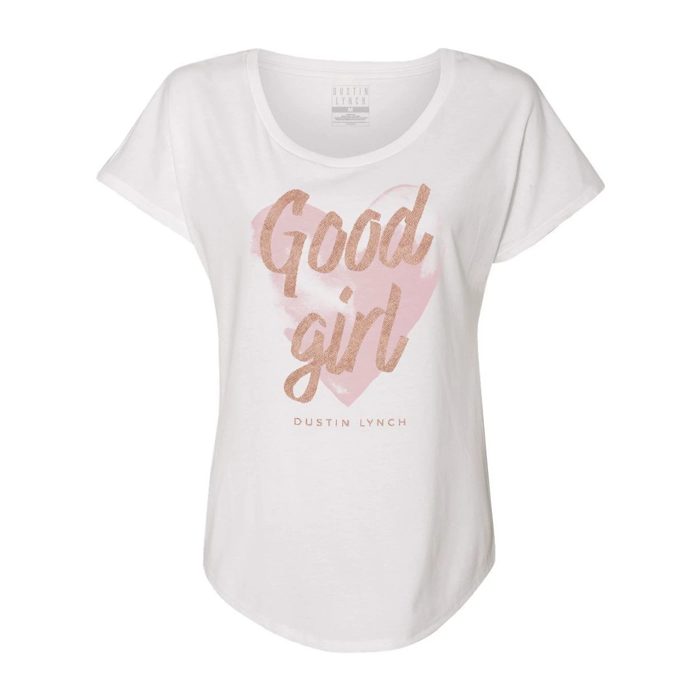 Dustin Lynch Good Girl Foil Ladies T-Shirt