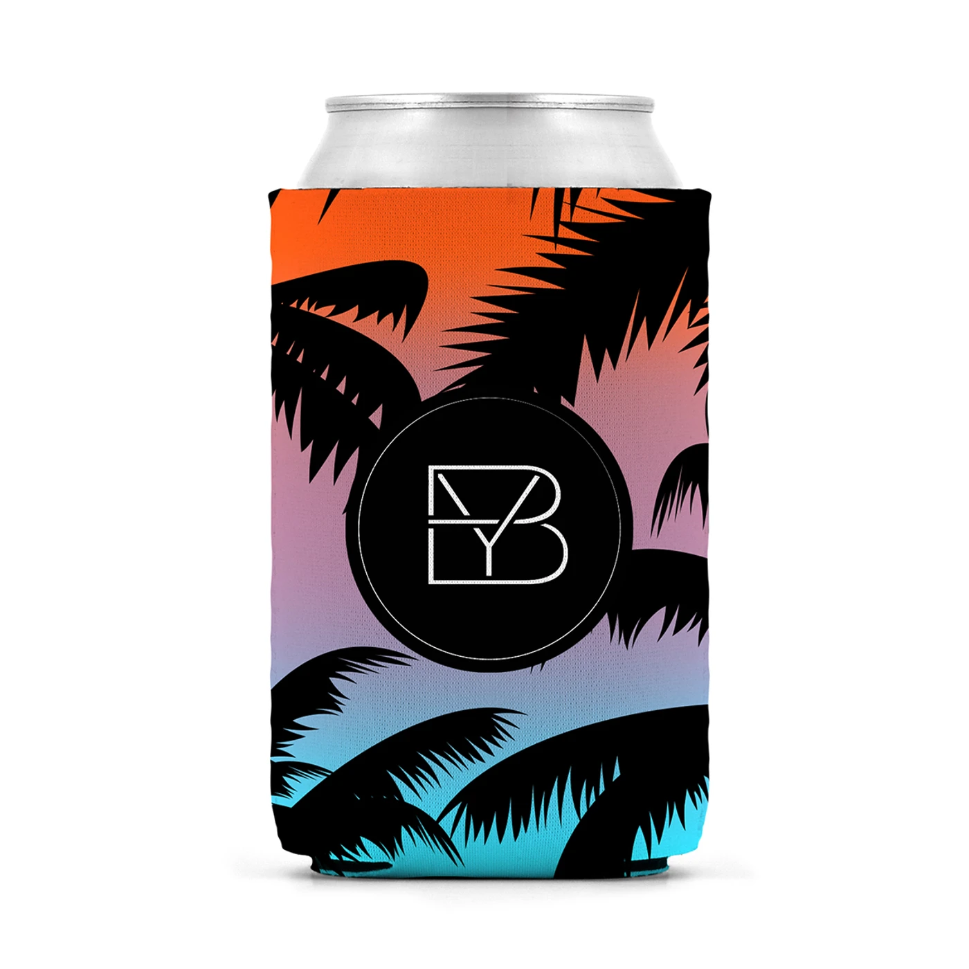 Brett Young Ombre Palm Tree Can Hugger