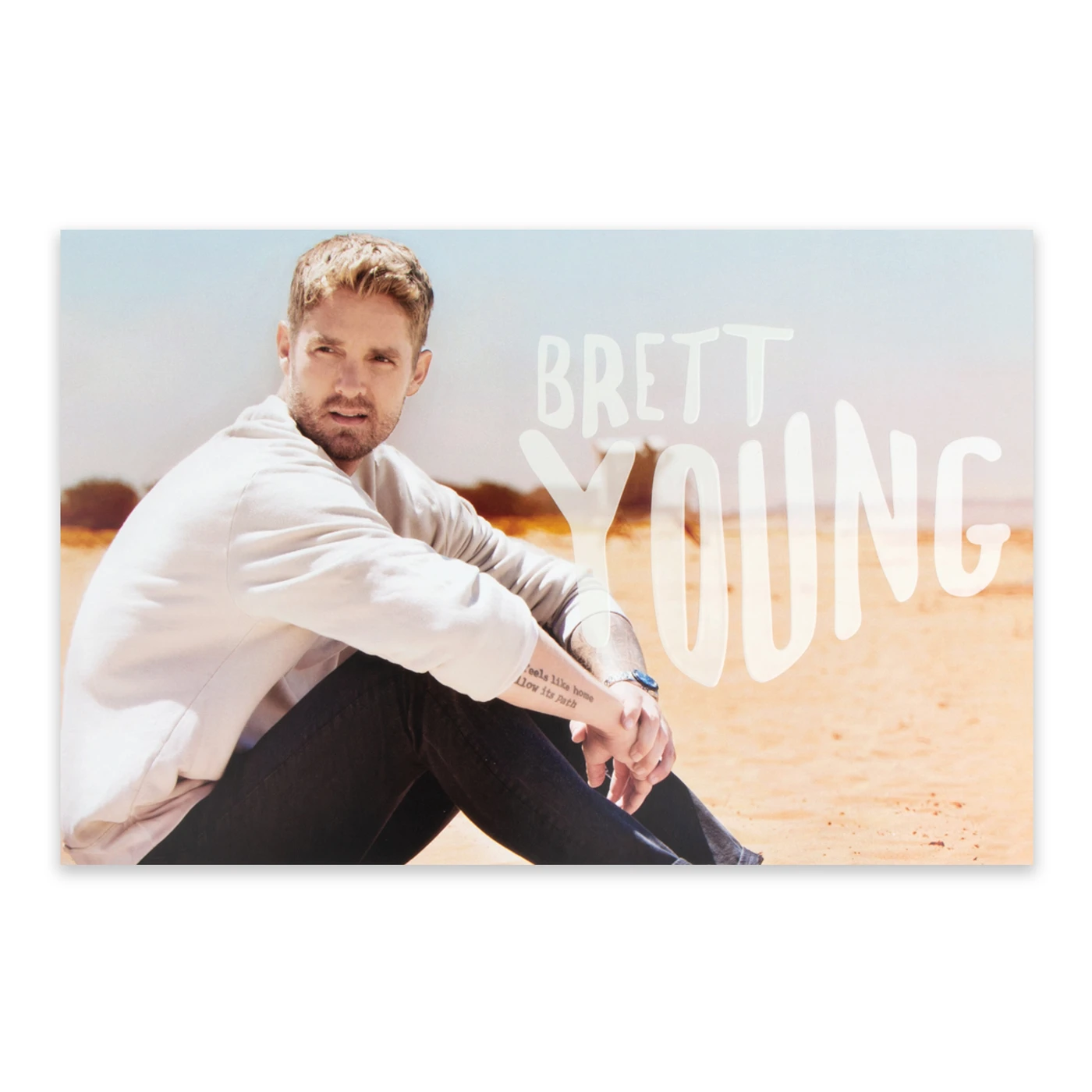 Brett Young Ticket to LA Poster