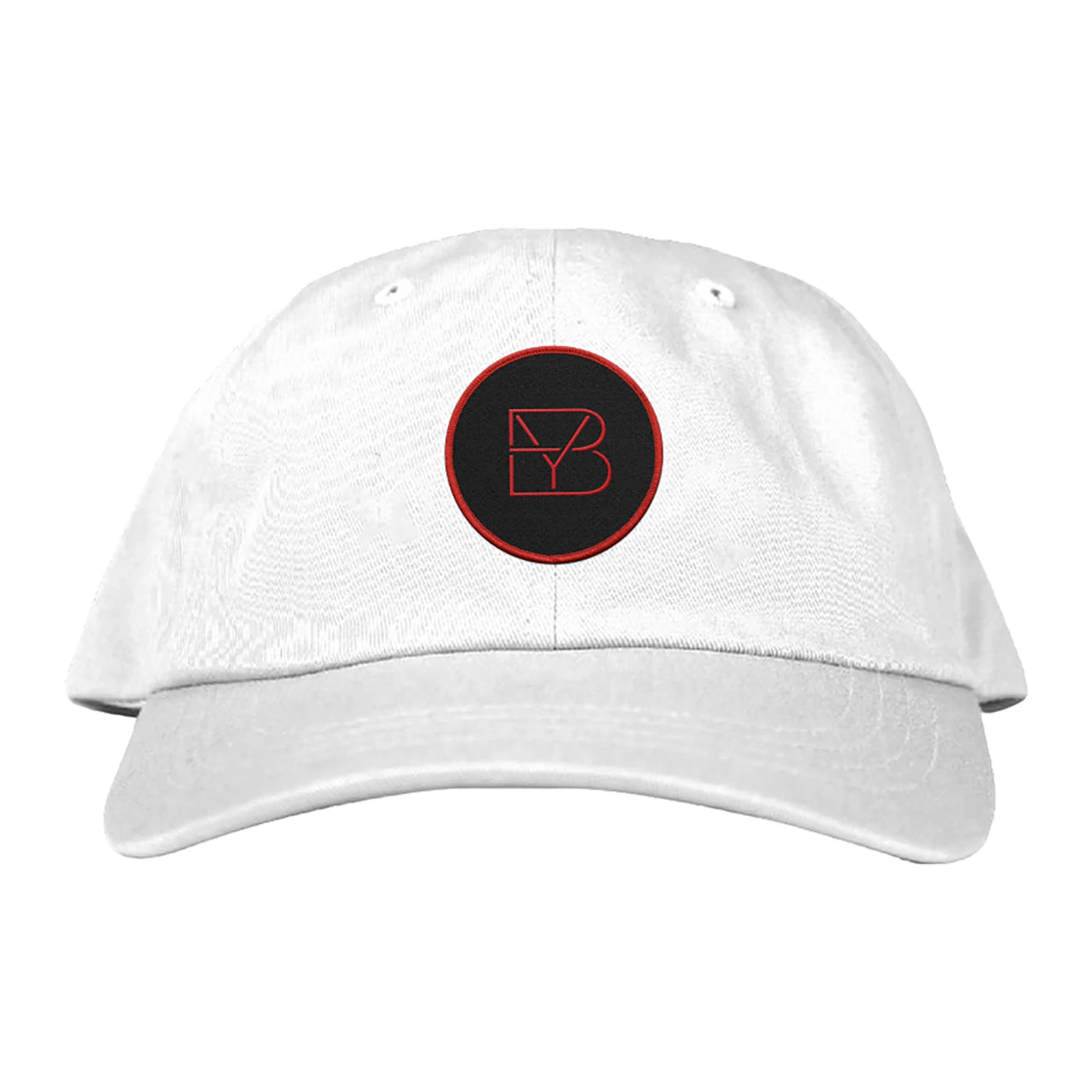 White Brett Young Logo Dad Hat