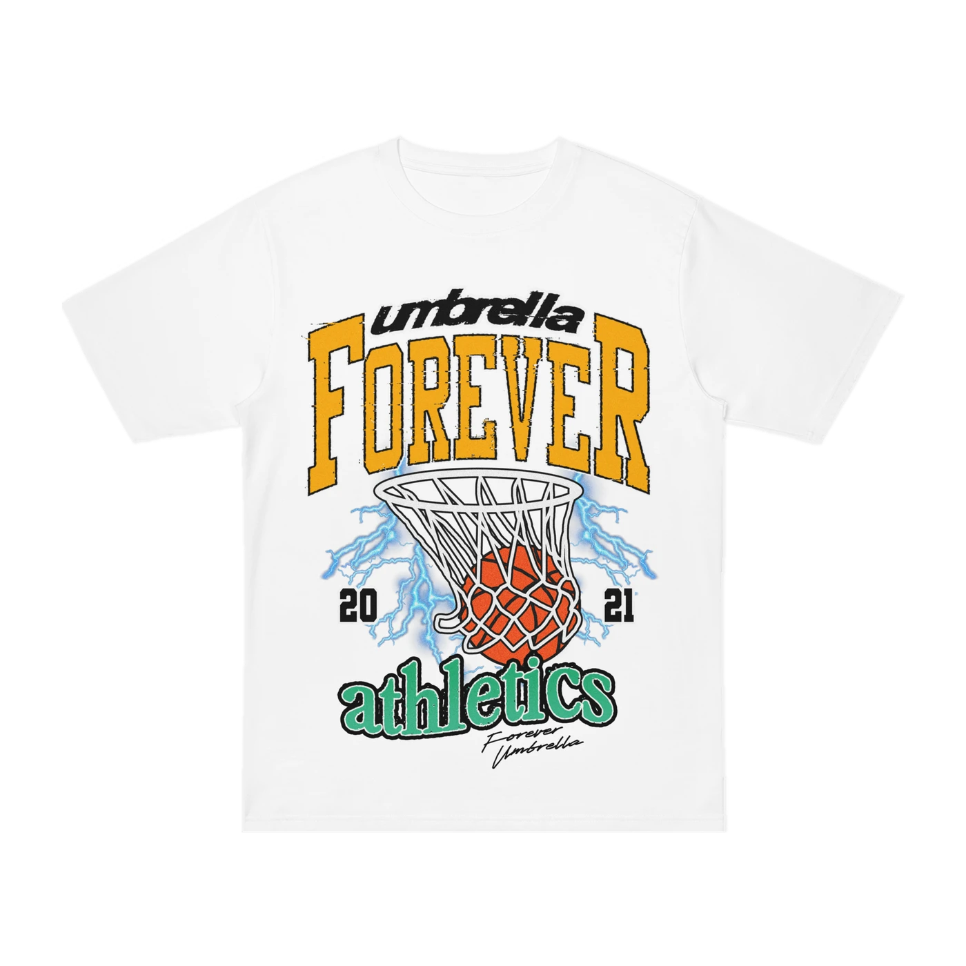 Tory Lanez Forever Umbrella BBALL White Tee