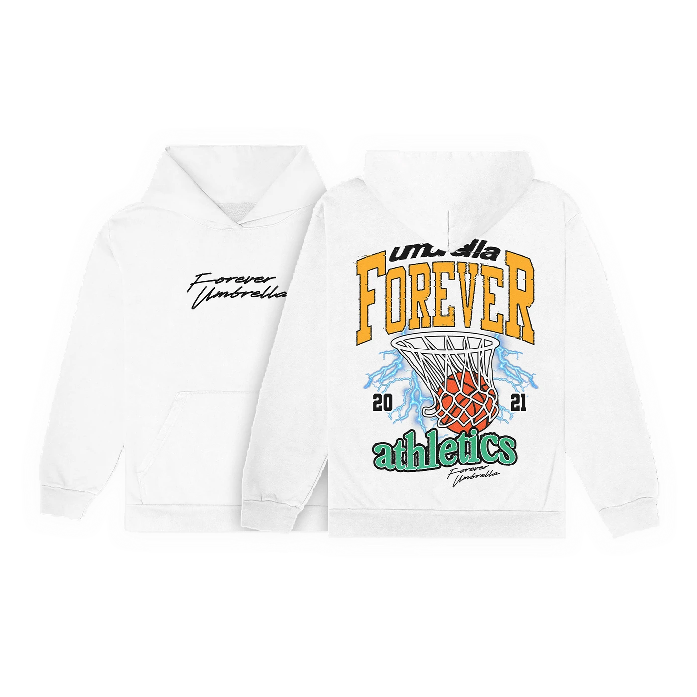 Tory Lanez Forever Umbrella BBALL White Hood