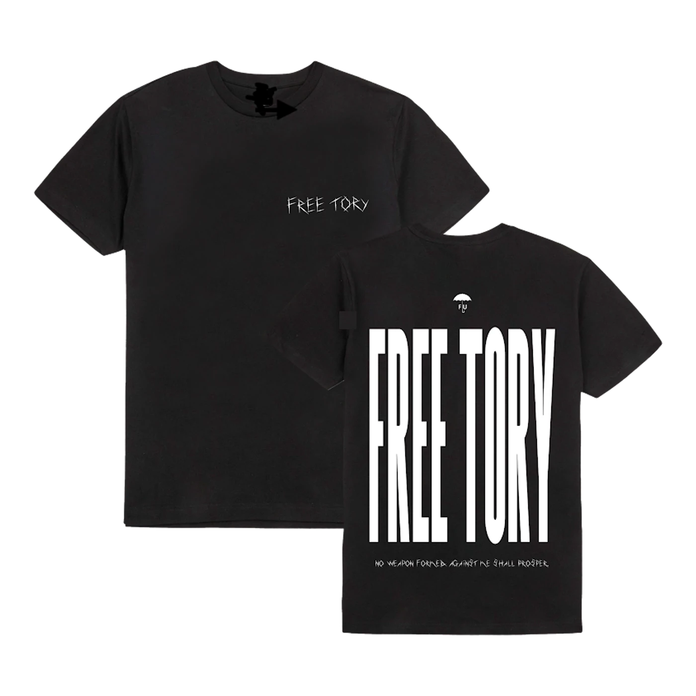 Tory Lanez Free Tory two sided tee