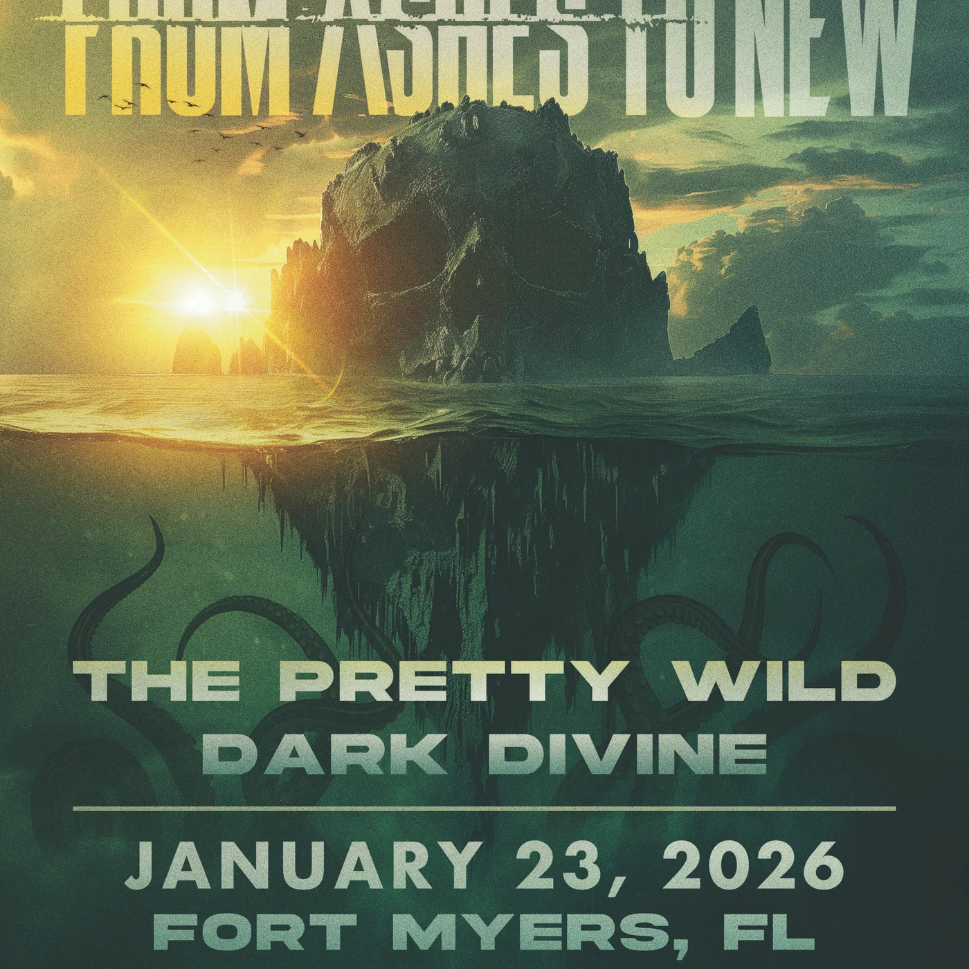 From Ashes to New Jan 23 PRE-Shiprocked Headline VIP Experience! (Fort Myers, FL)