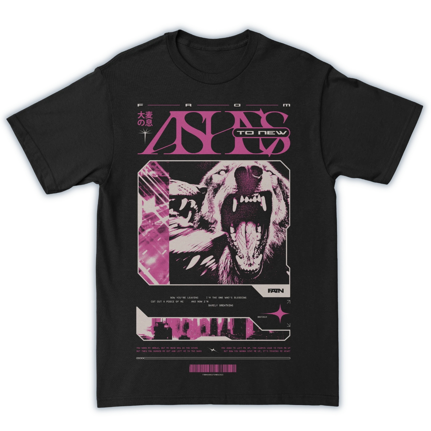 From Ashes to New Wolfpack T-shirt