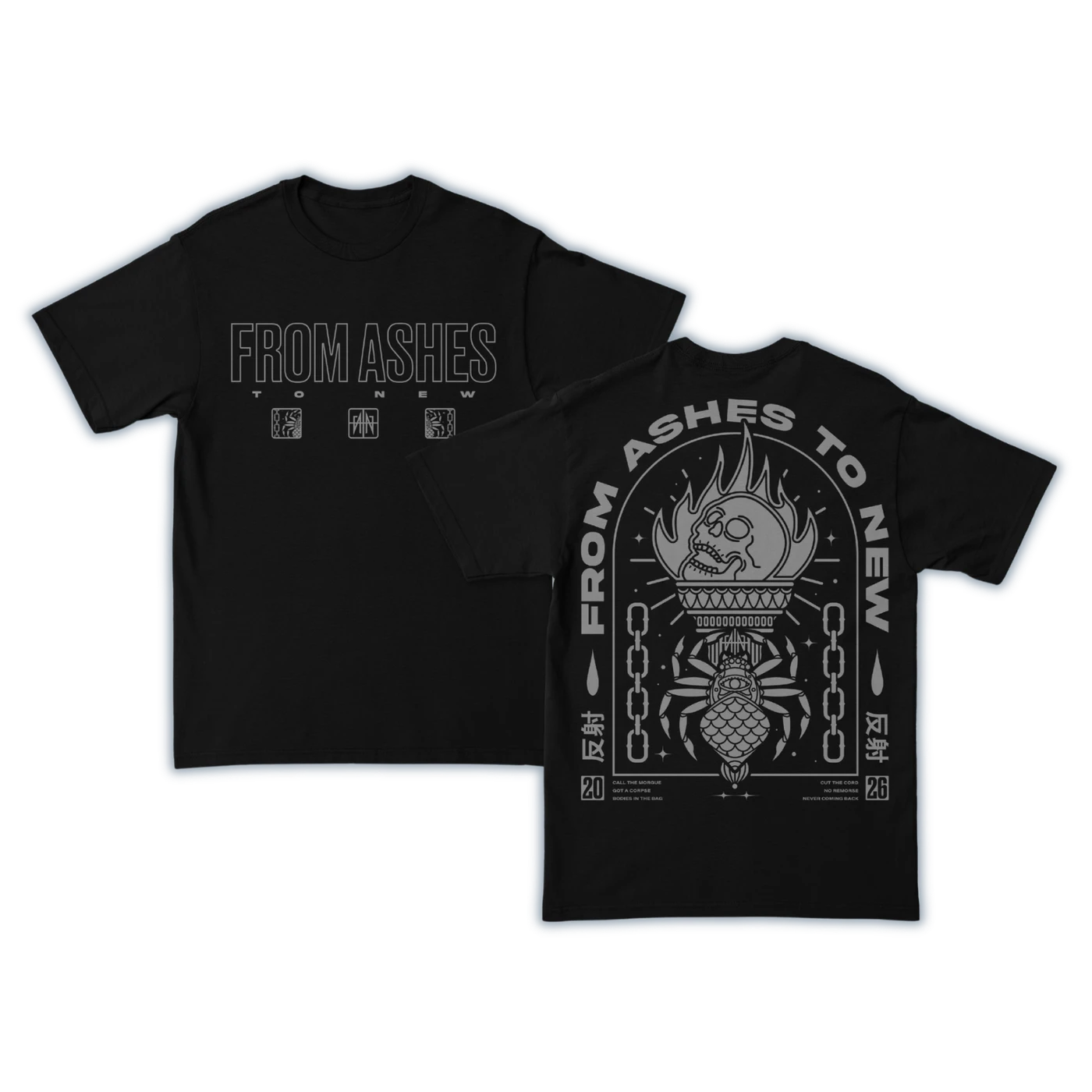 From Ashes to New Torched T-shirt
