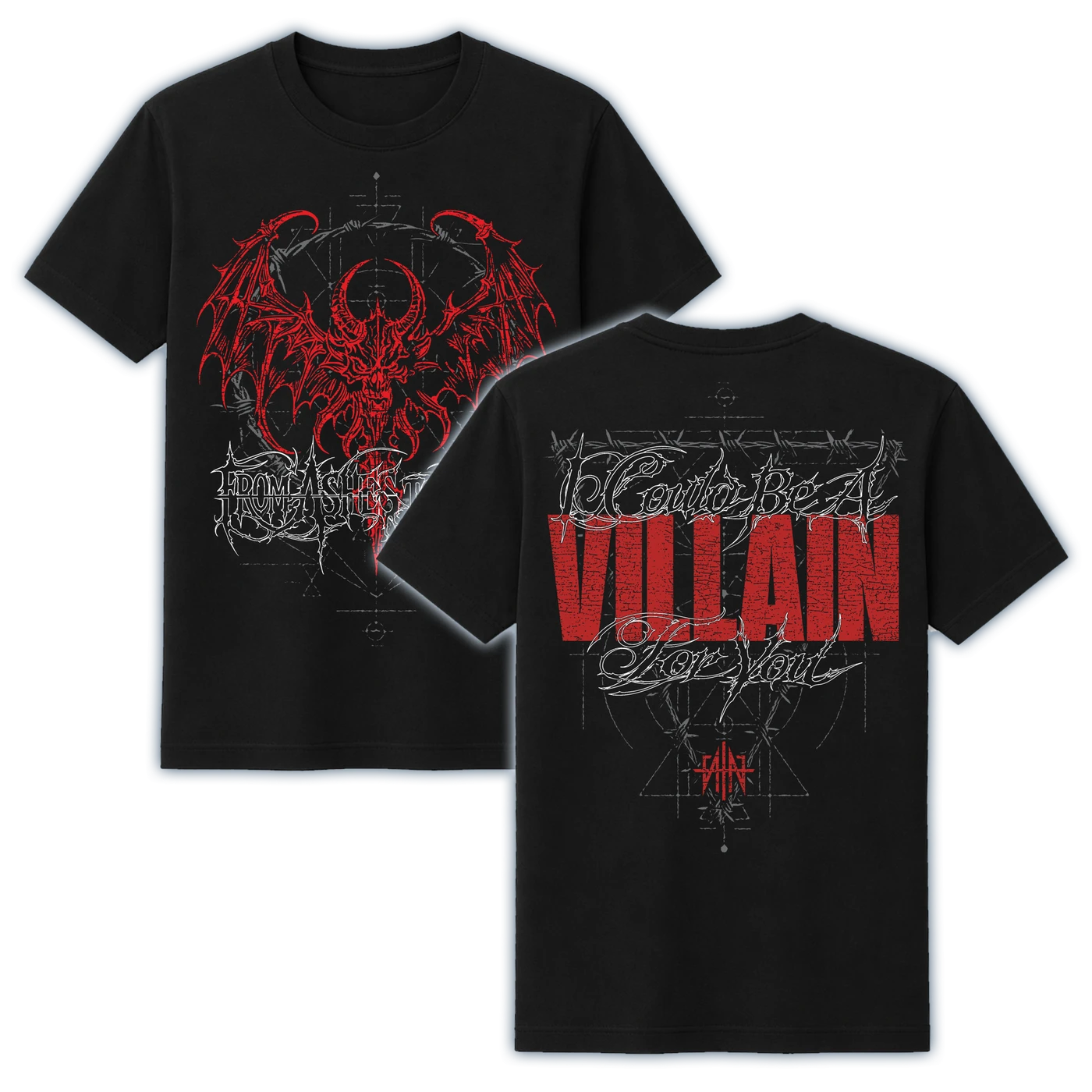 From Ashes to New Villain T-shirt