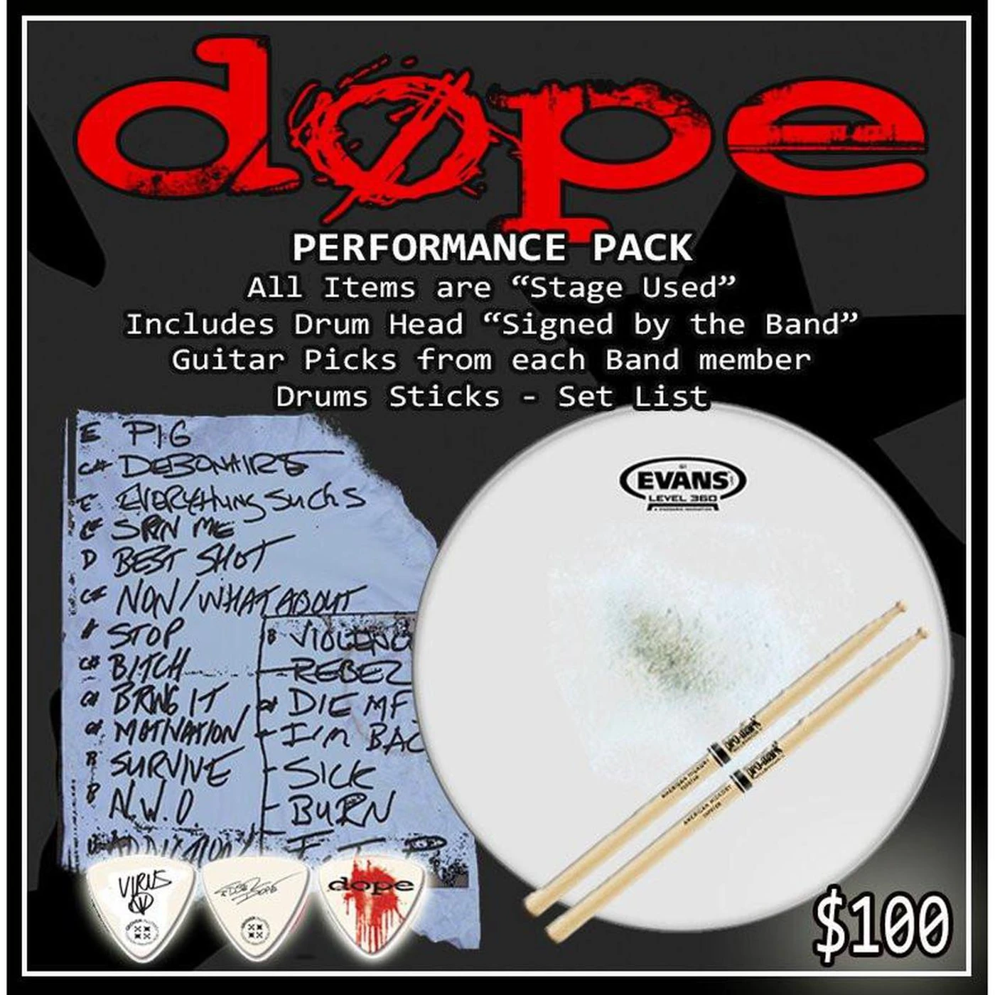 DOPE Fall 2017 Performance Pack
