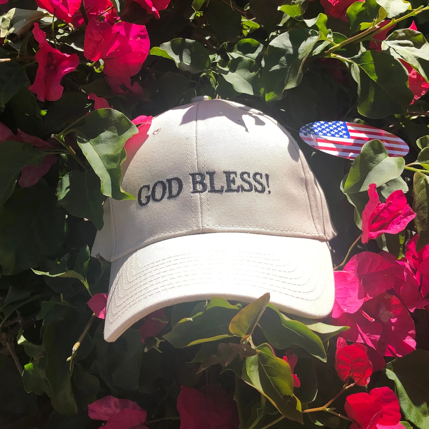 An0maly God Bless! Stone-Colored / Cream-Colored Hat!