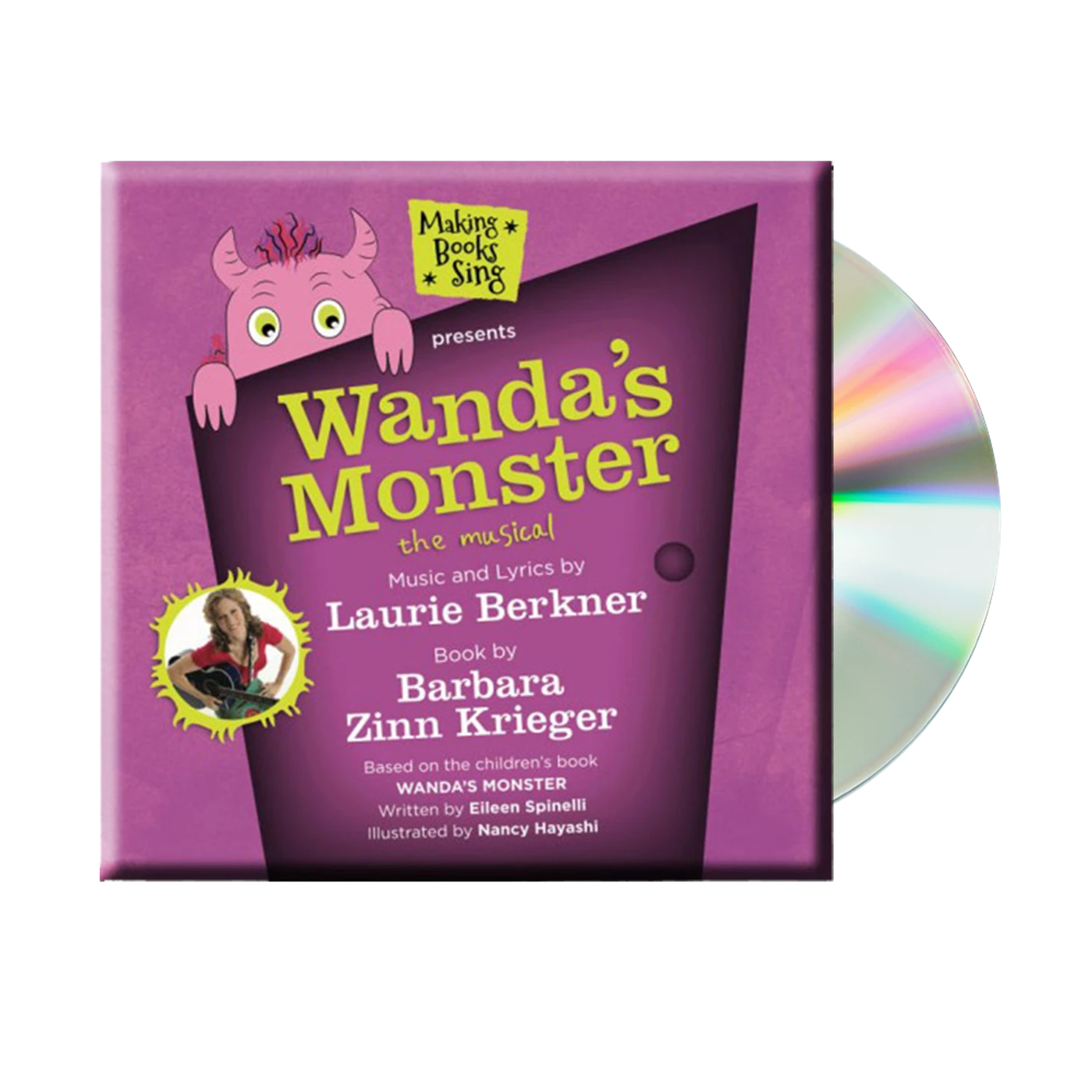 Laurie Berkner Wanda's Monster: The Musical - CD