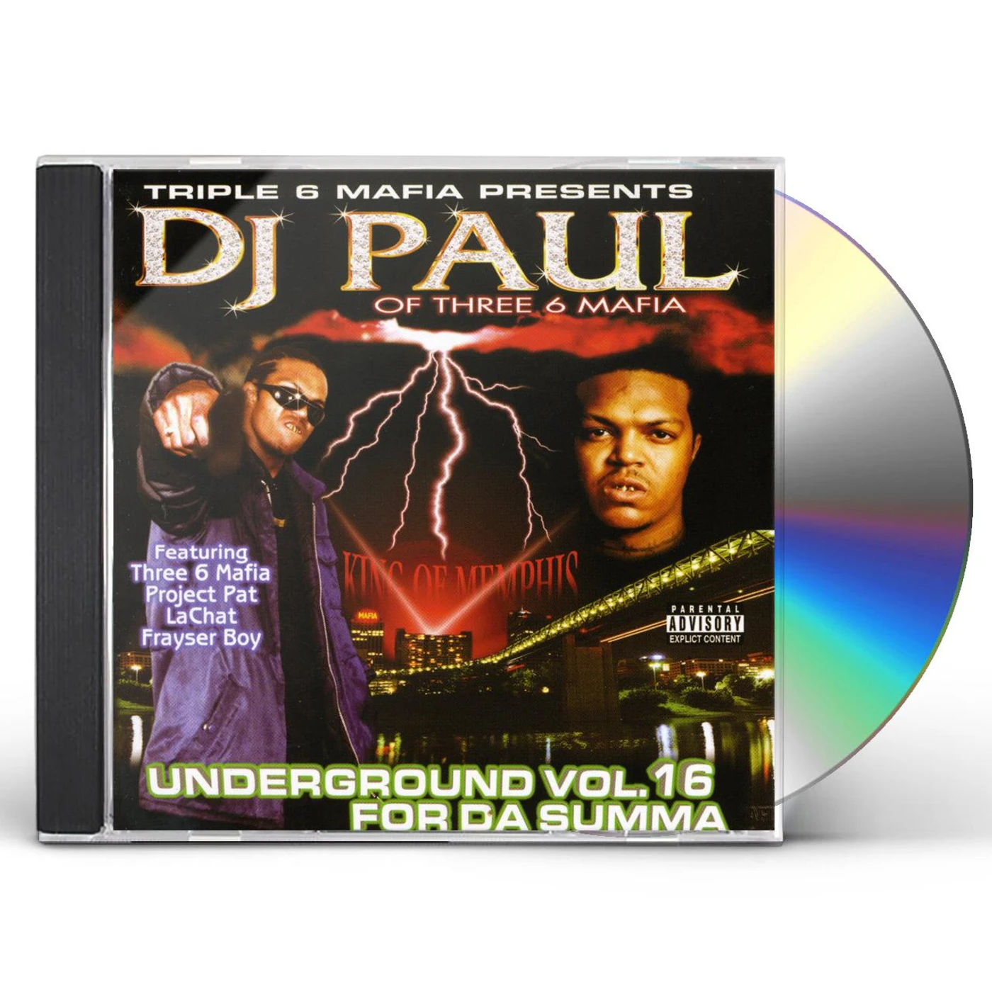 DJ Paul UNDERGROUND 16: FOR DA SUMMA CD
