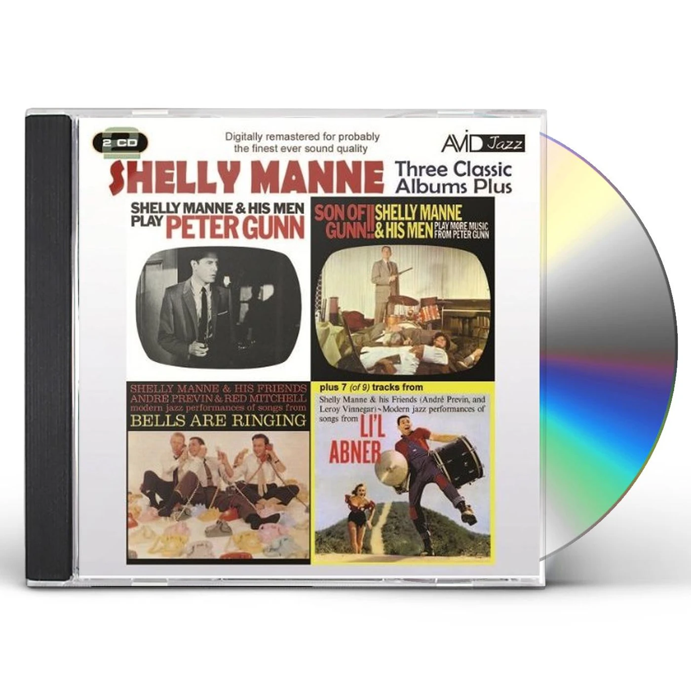 Shelly Manne & His Men THREE CLASSIC ALBUMS PLUS CD