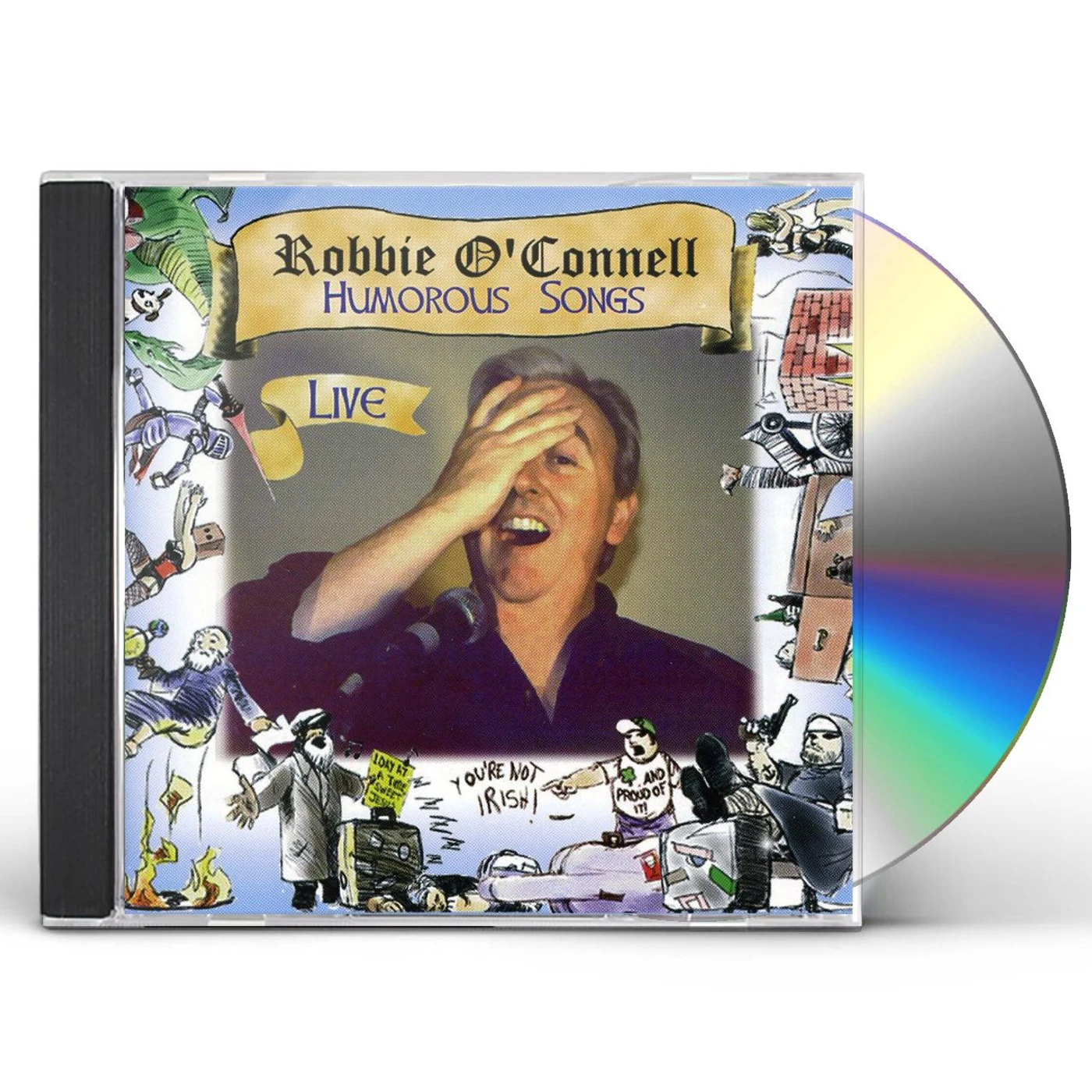 Robbie O'Connell HUMOROUS SONGS: LIVE CD