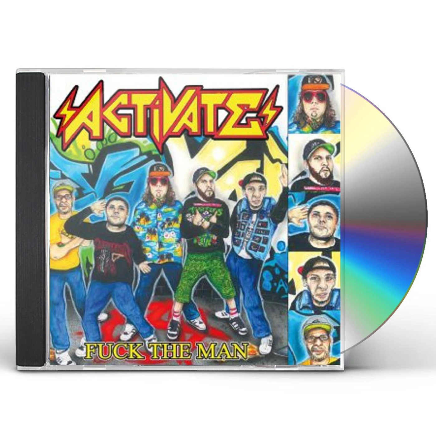 Activate FUCK THE MAN CD