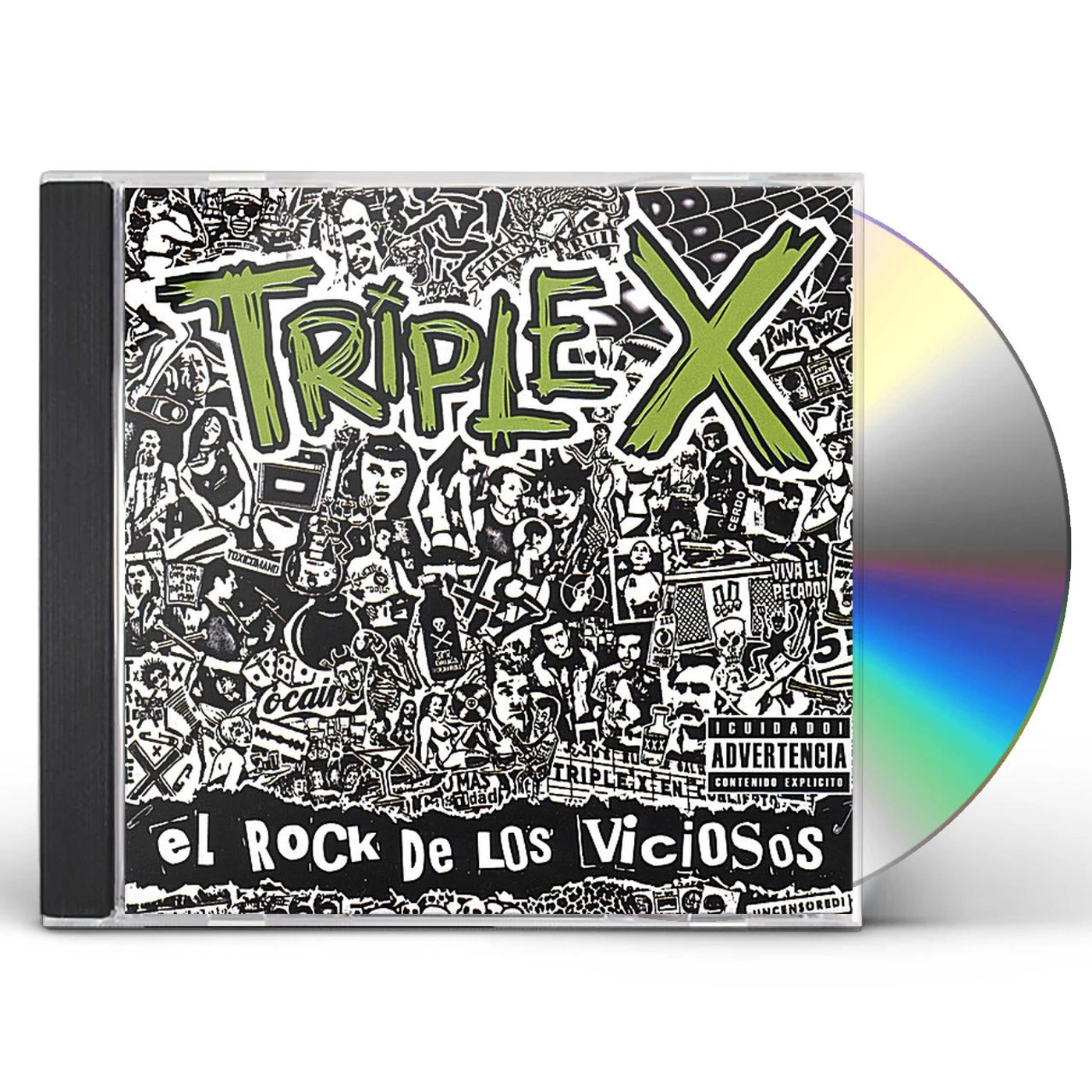 Triple X EL ROCK DE LOS VICIOSOS CD