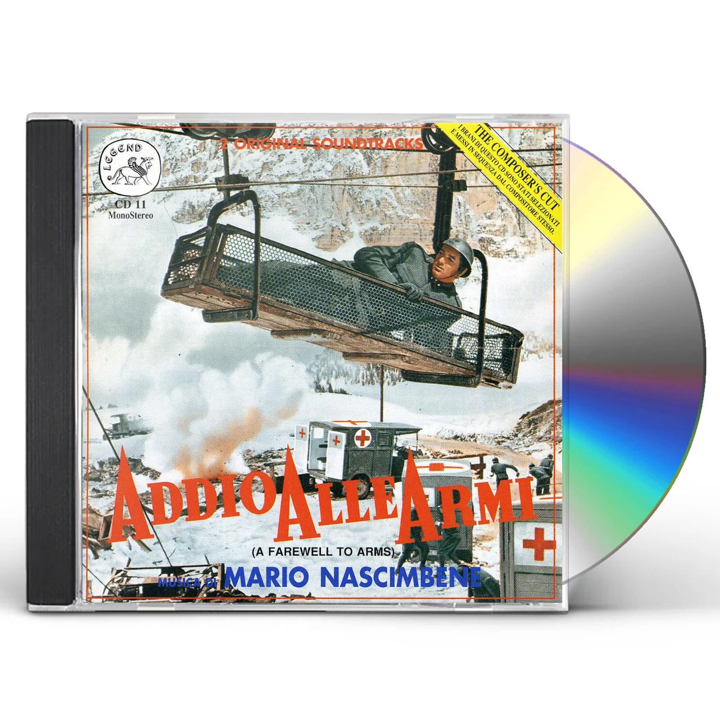 Mario Nascimbene ADDIO ALLE ARMI/CONTESSA SCA / Original Soundtrack CD