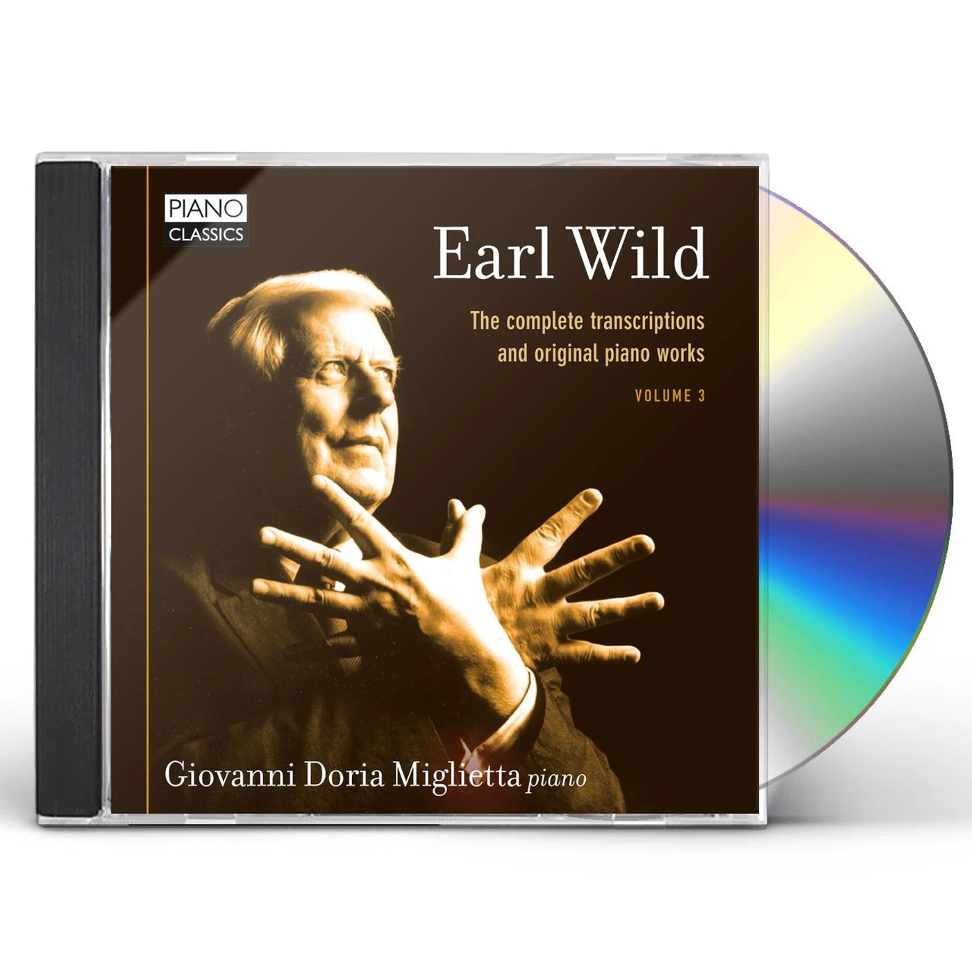 Giovanni Doria Miglietta WILD: THE COMPLETE TRANSCRIPTIONS & ORIGINAL PIANO WORKS, VOL. 3 CD