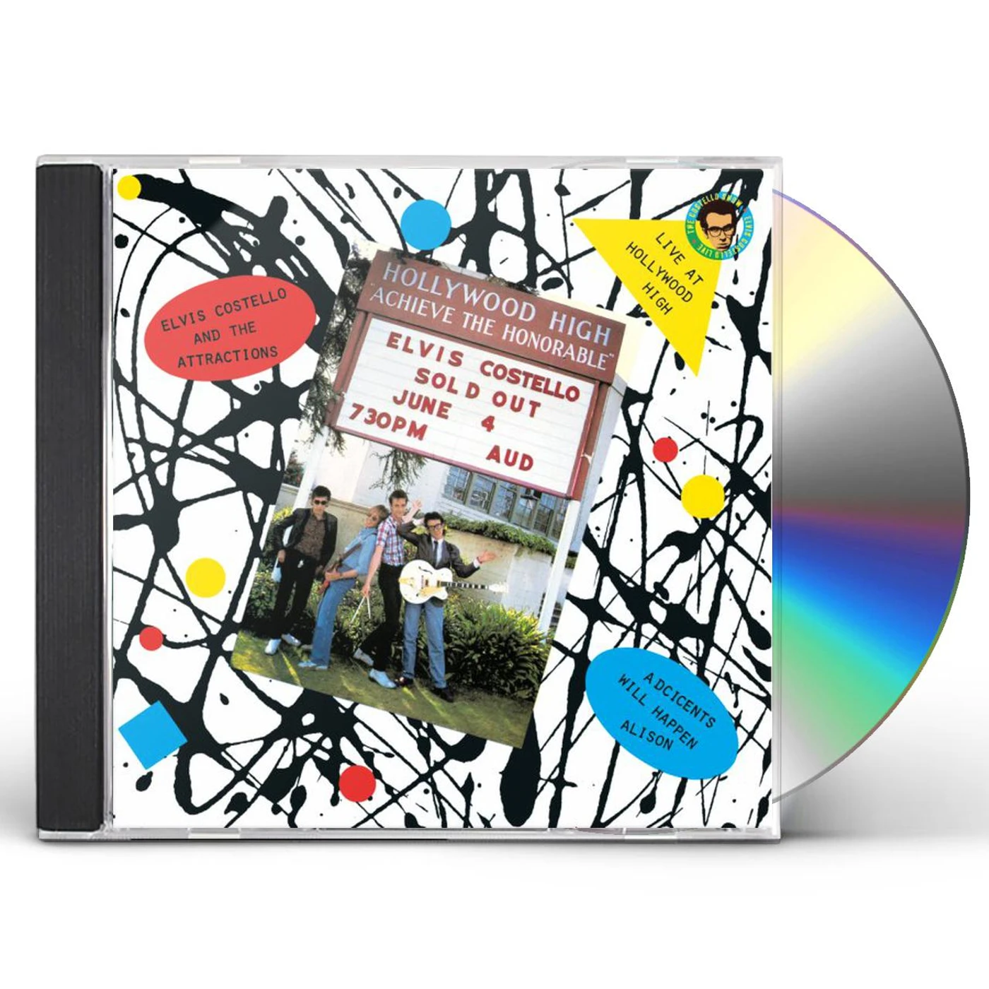 Elvis Costello LIVE AT HOLLYWOOD HIGH CD
