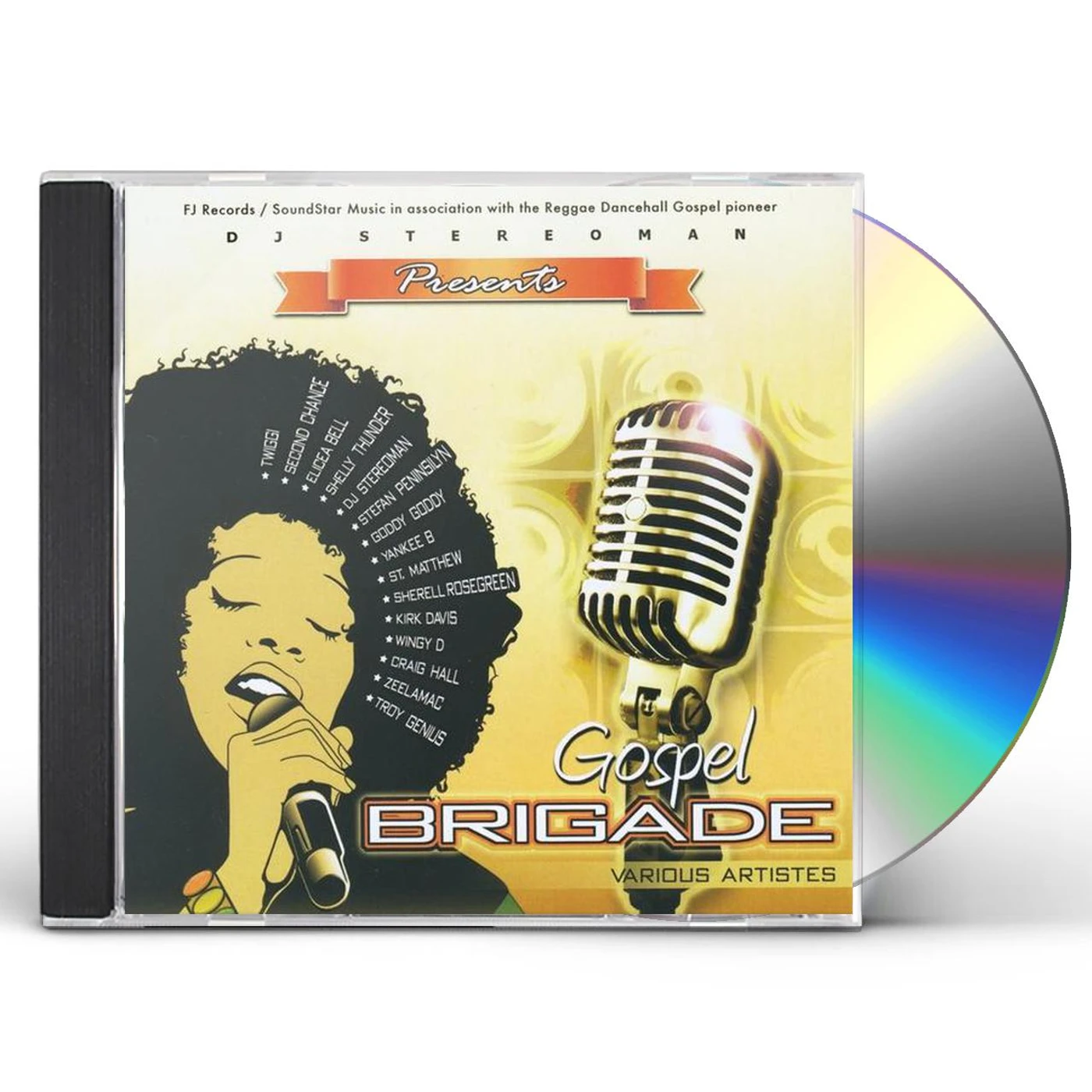 DJ Stereoman GOSPEL BRIGADE VARIOUS ARTISTES CD