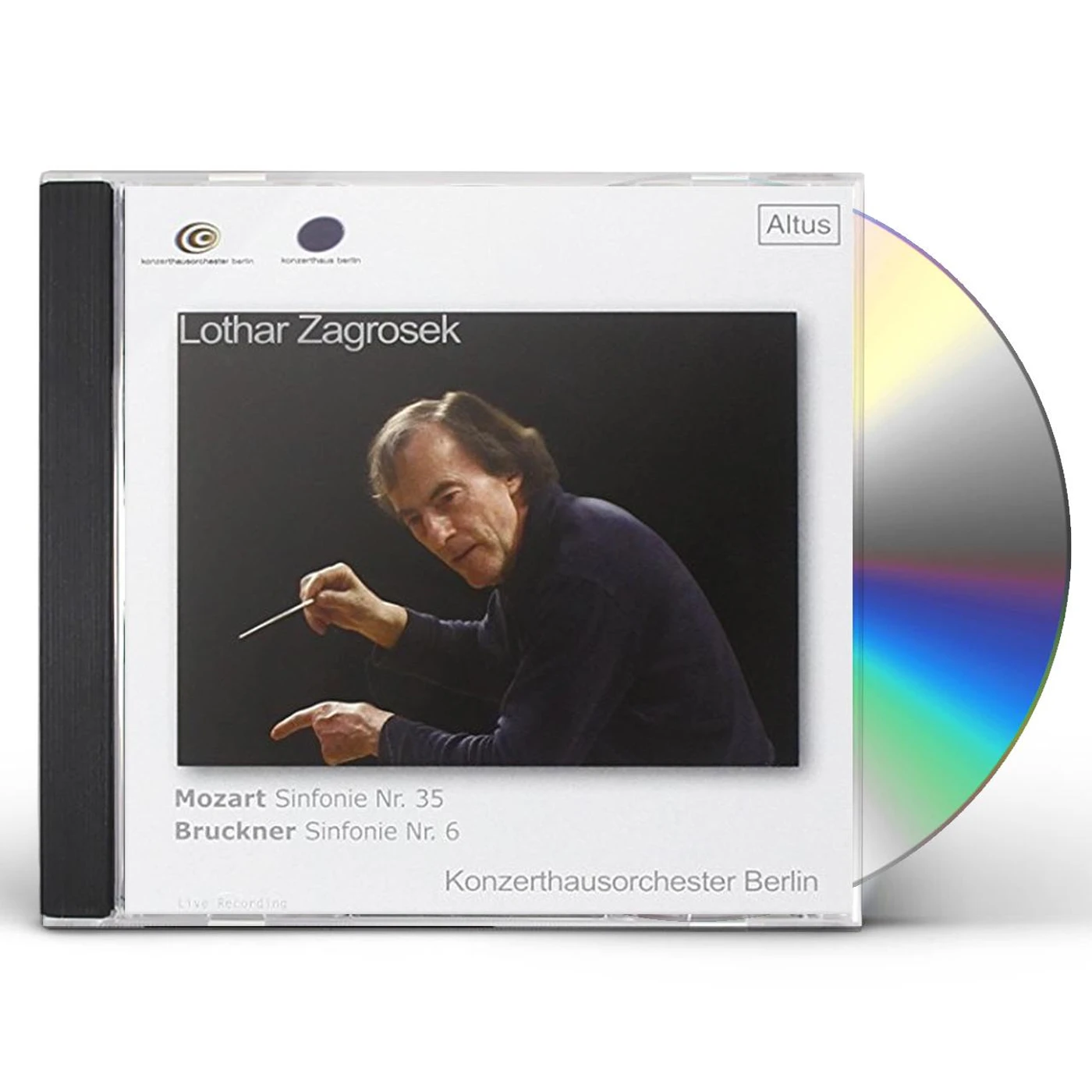 Wolfgang Amadeus Mozart SYMPHONY 6 / SYMPHONY 35 CD