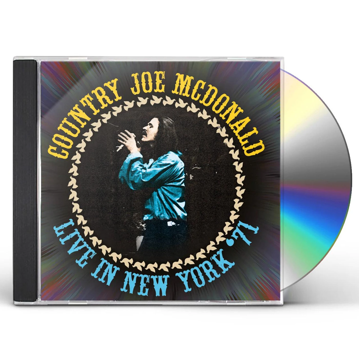 Country Joe McDonald LIVE IN NEW YORK 71 CD