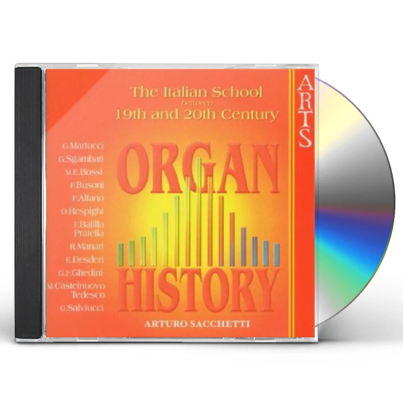 Arturo Sacchetti ORGAN HISTORY CD