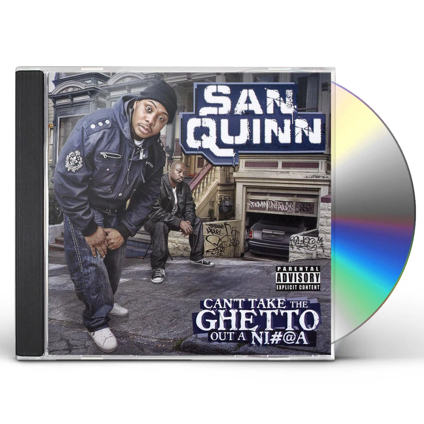 San Quinn CAN'T TAKE DA GHETTO OUT DA CD