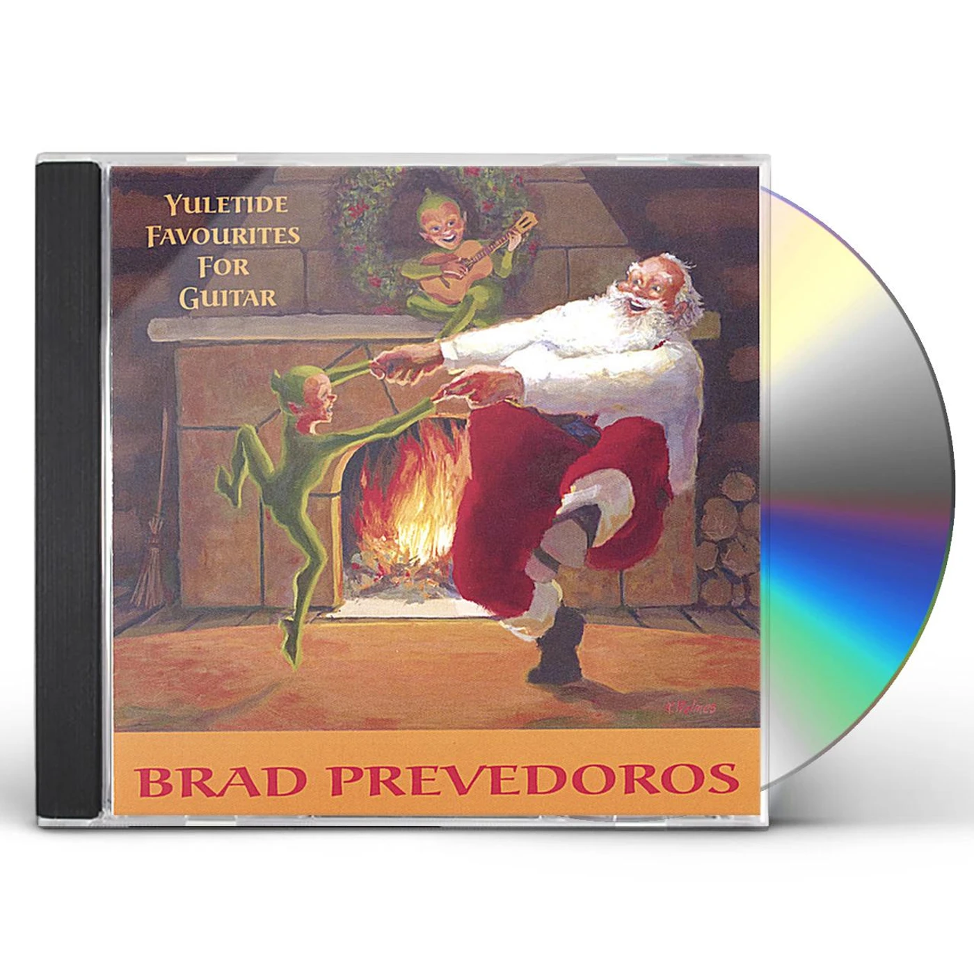 Brad Prevedoros YULETIDE FAVOURITES FOR GUITAR CD