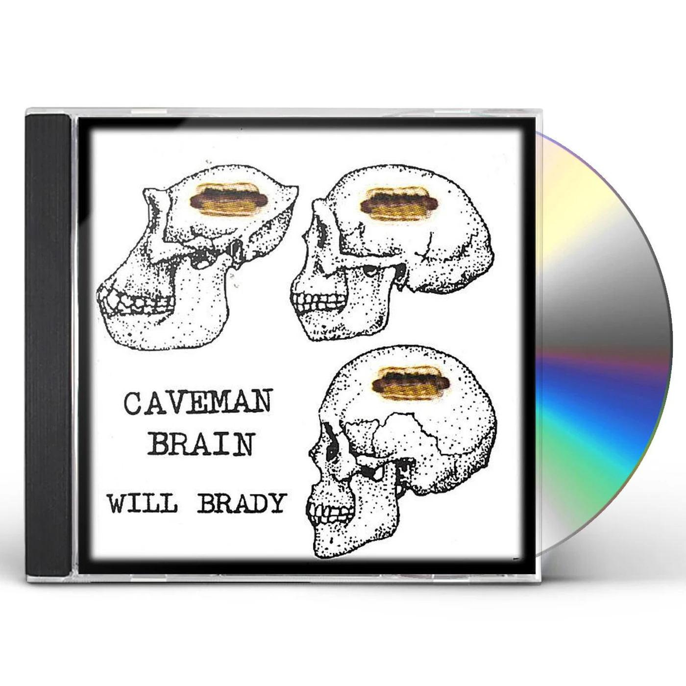 Will Brady CAVEMAN BRAIN CD