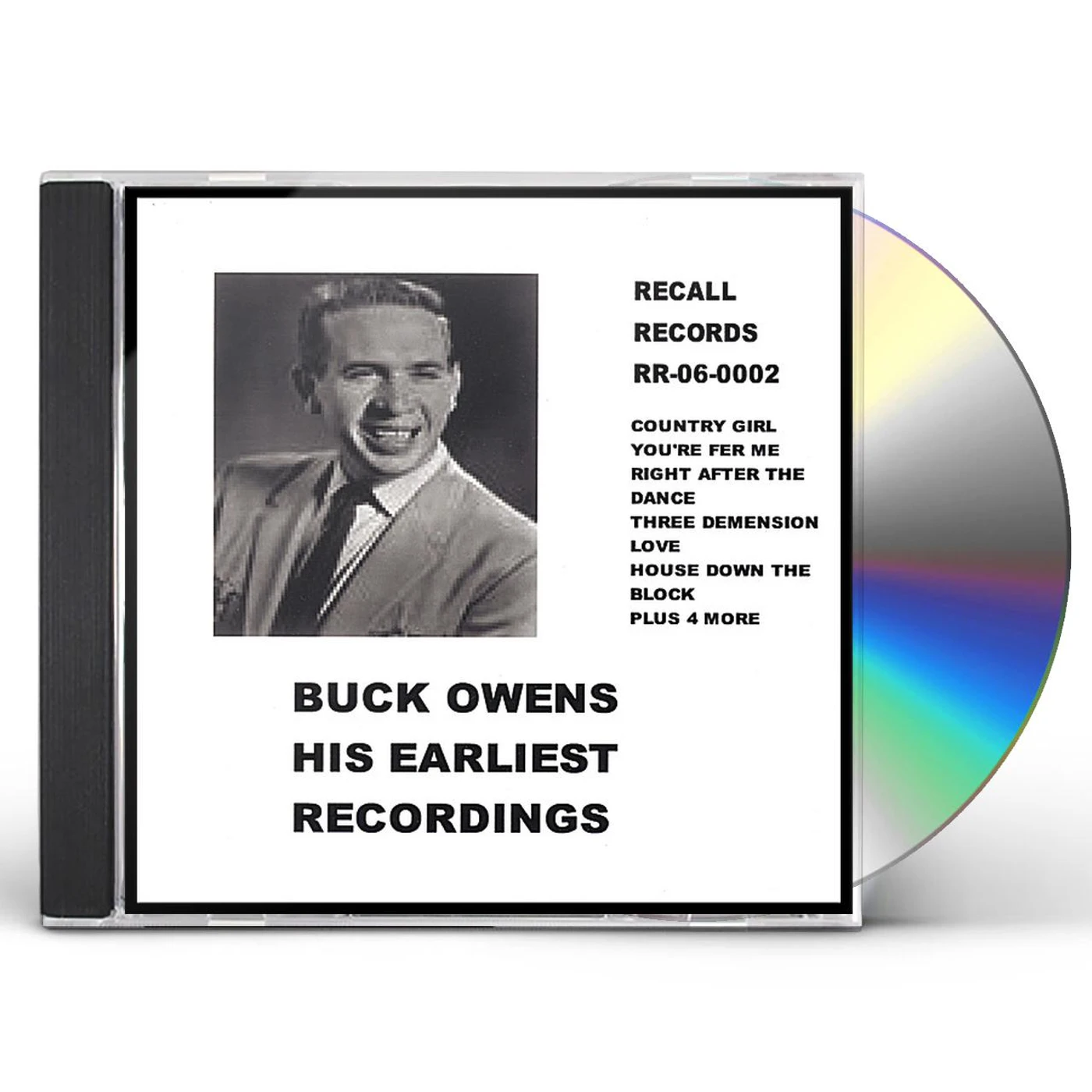 Buck Owens HIS EARLIEST RECORDINGS CD
