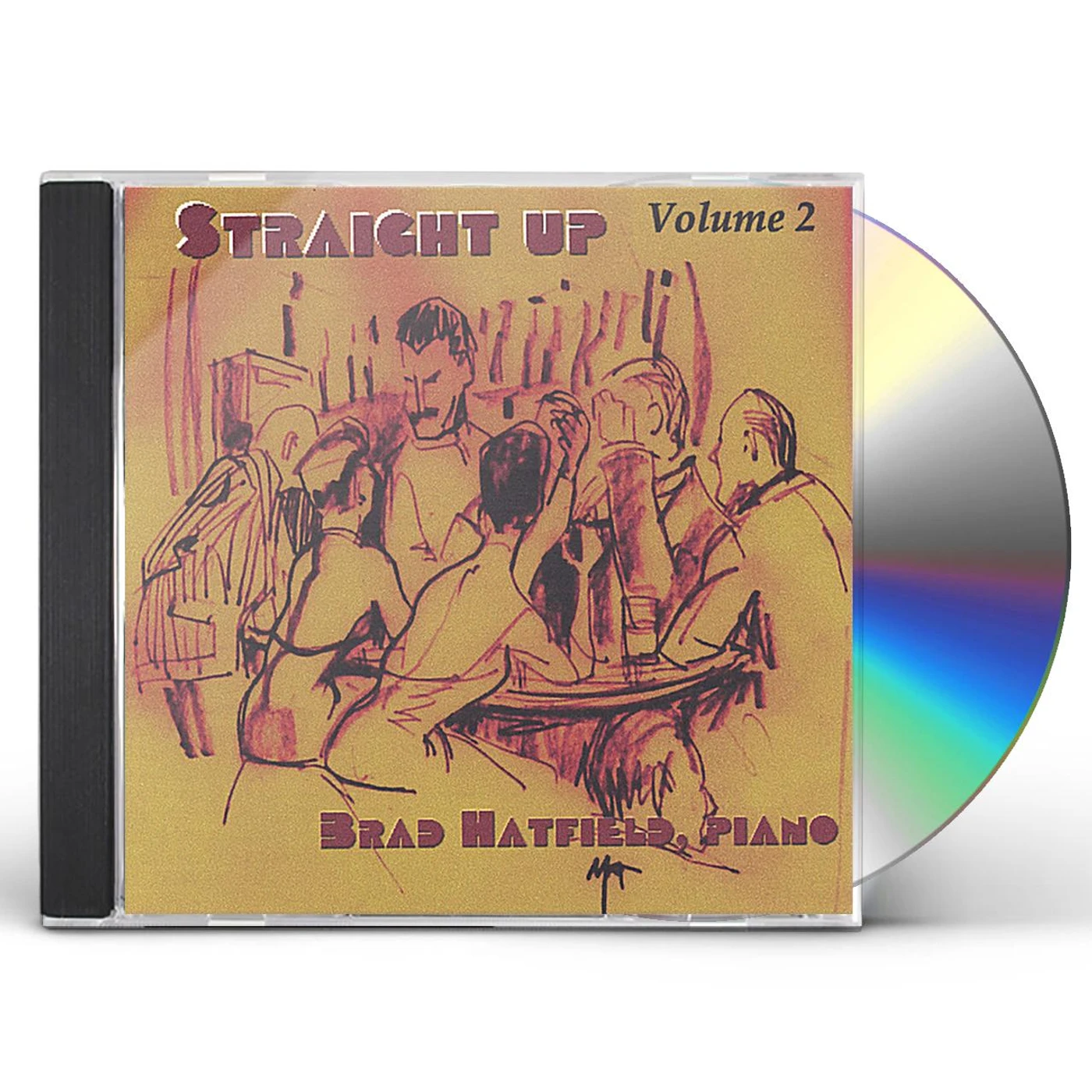 Brad Hatfield STRAIGHT UP-JAZZ & COCKTAILS 2 CD