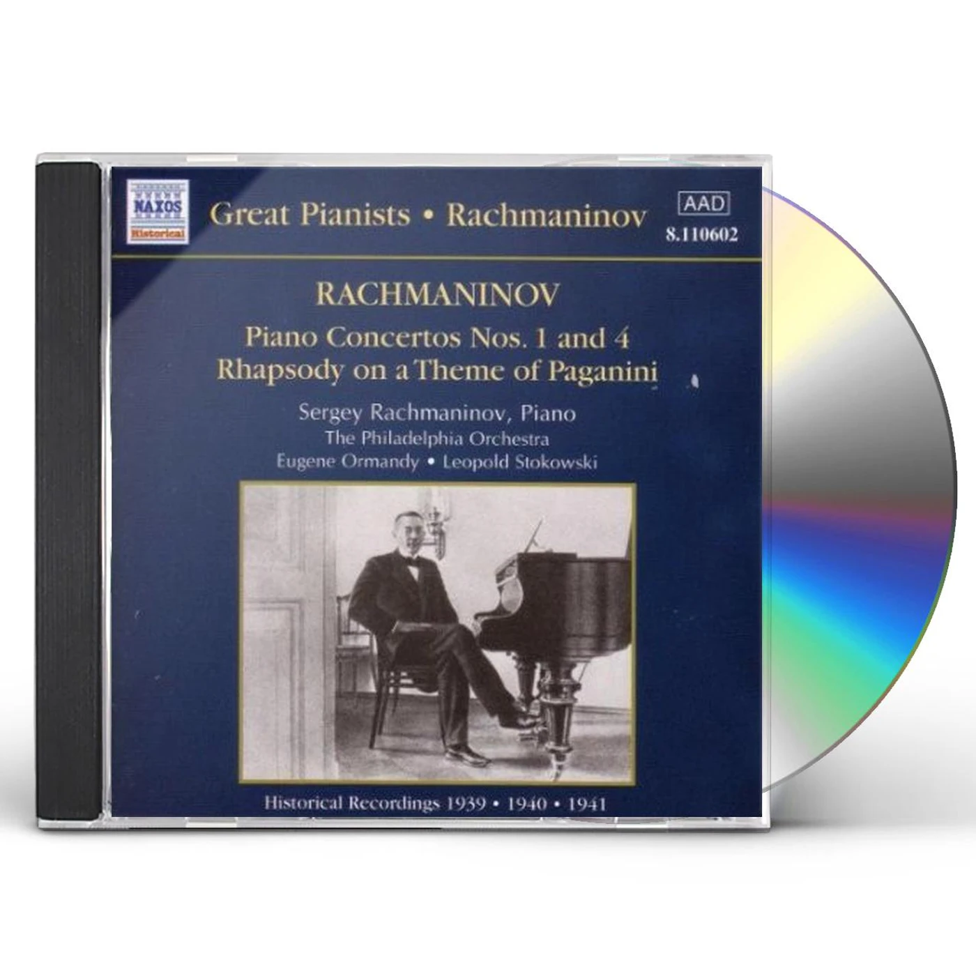 RACHMANINOV PF CTOS 1 4 CD