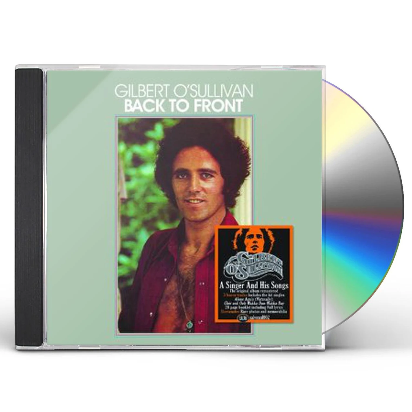 Gilbert O'Sullivan BACK TO FRONT CD