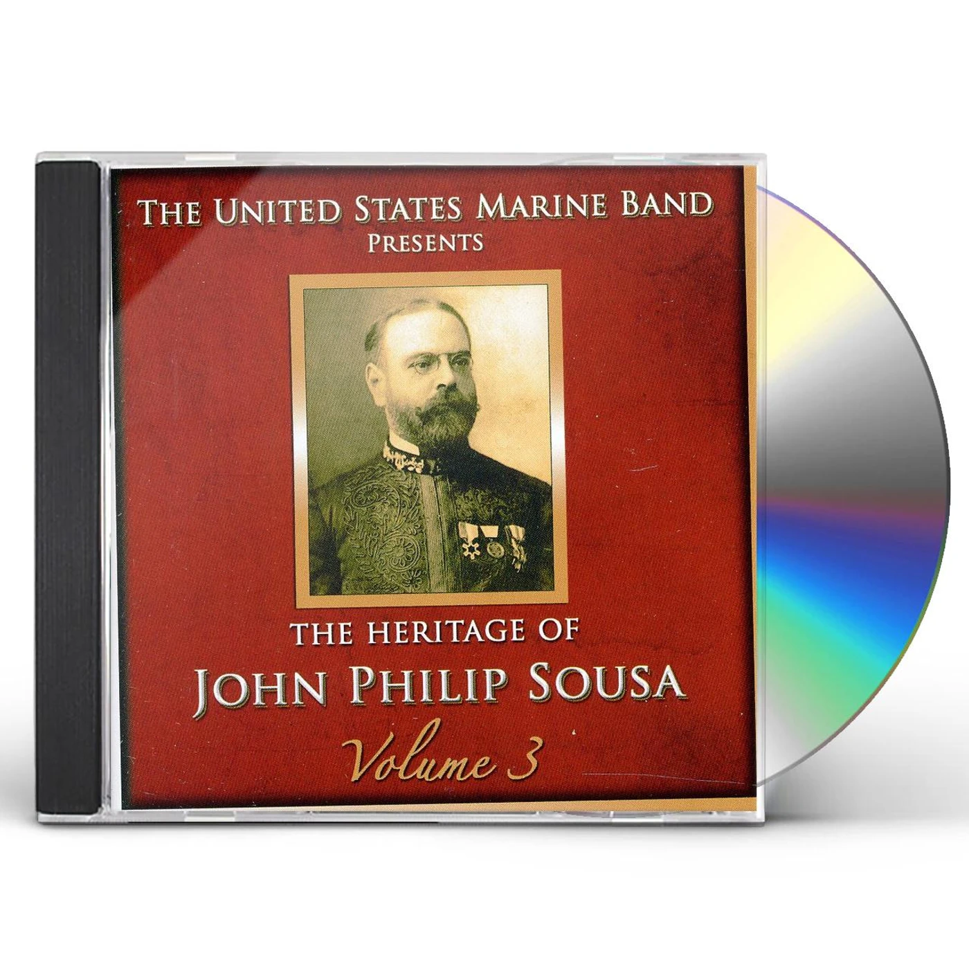 US Marine Band HERITAGE OF JOHN PHILIP SOUSA 3 CD