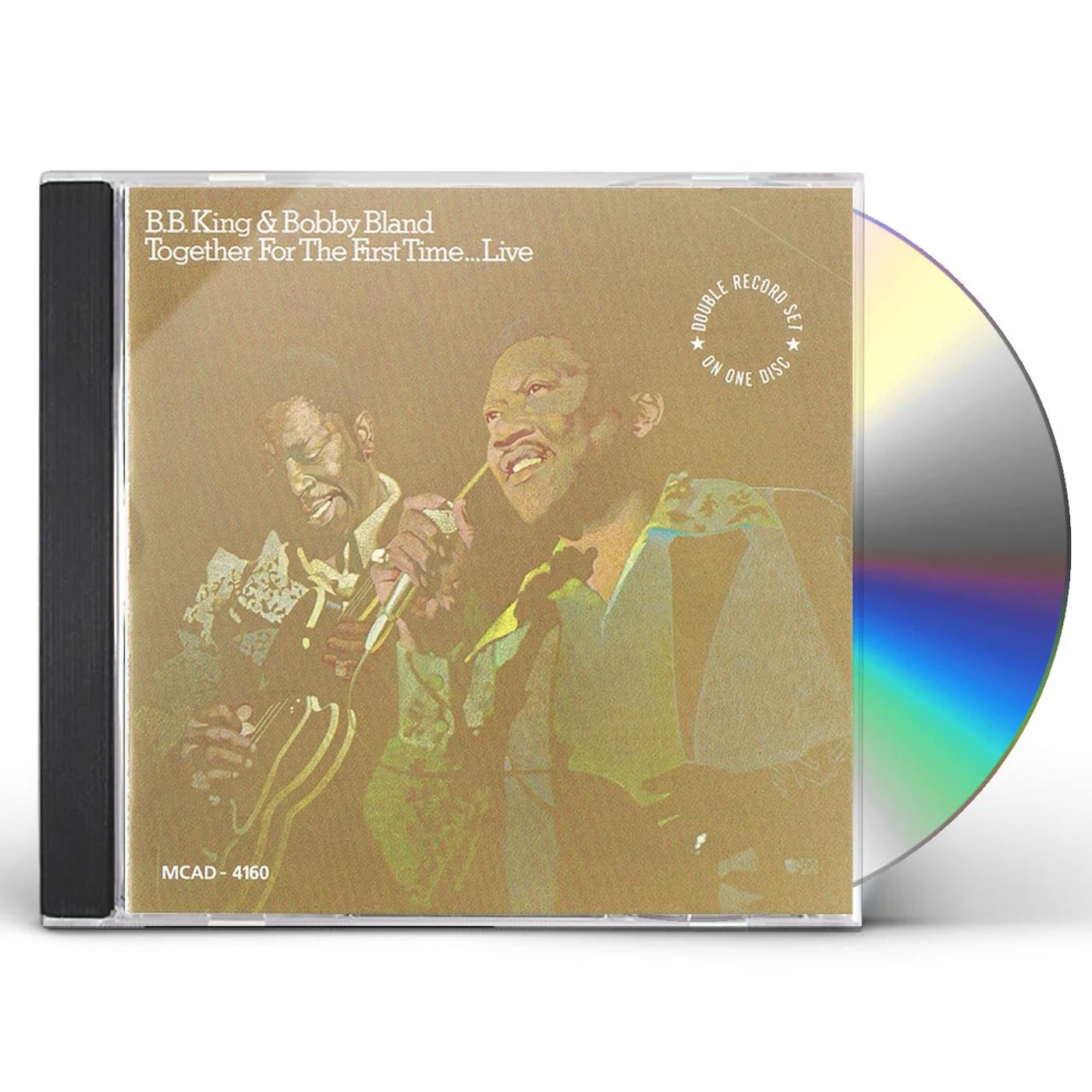B.B. King & Bobby Bland TOGETHER FOR FIRST TIME: LIVE CD