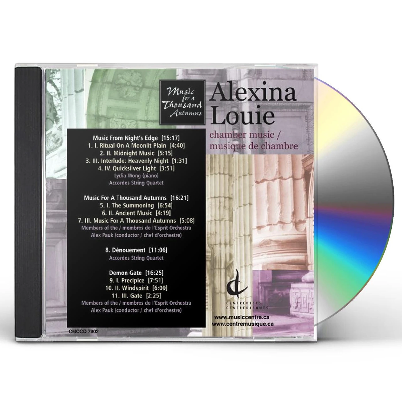 Alexina Louie MUSIC FOR A THOUSAND AUTUMNS CD
