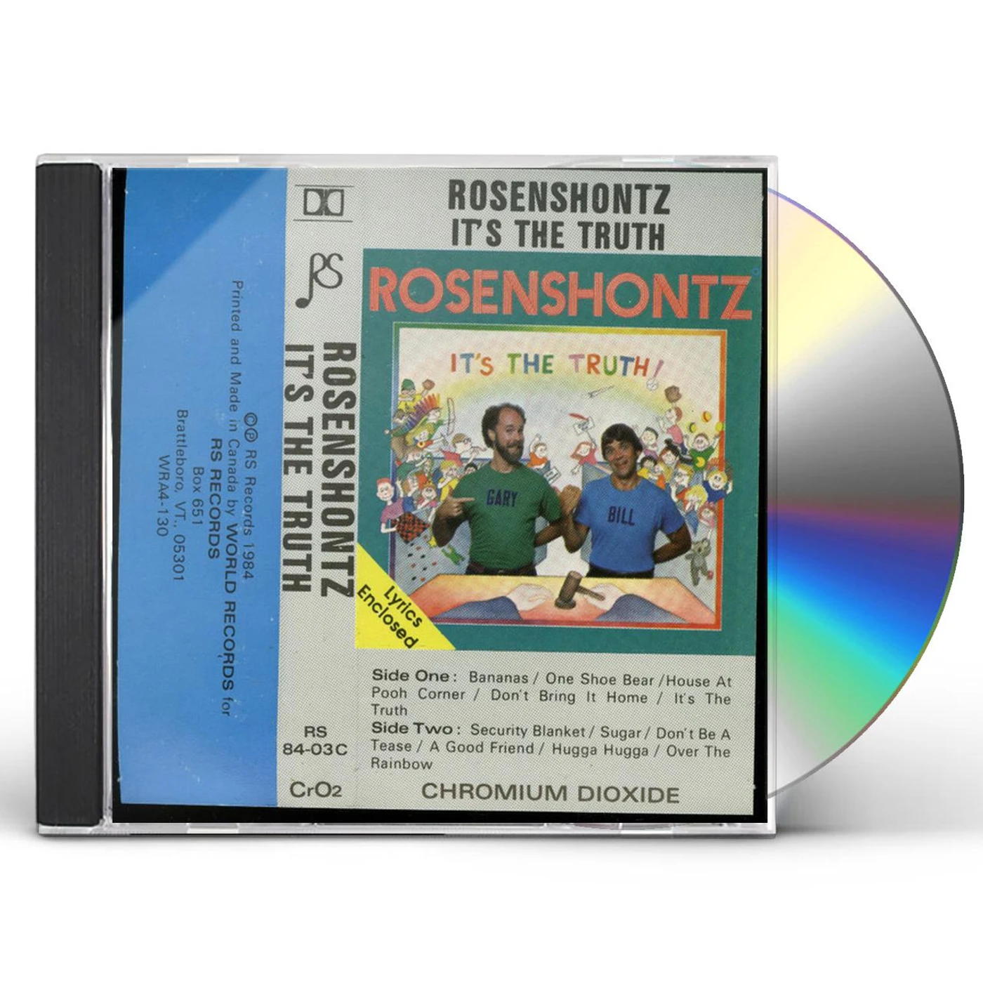 Rosenshontz IT'S TRUTH CD