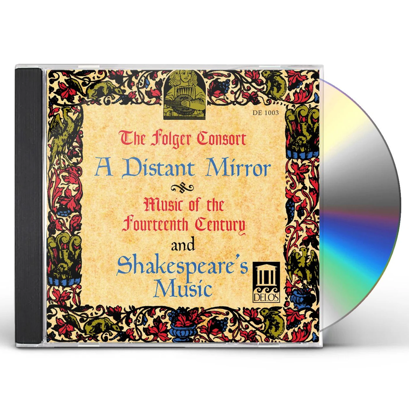 Folger Consort DISTANT MIRROR / SHAKEPEARE'S MUSIC CD