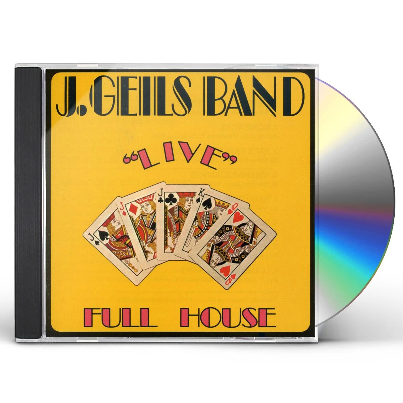 J.Geils FULL HOUSE LIVE CD