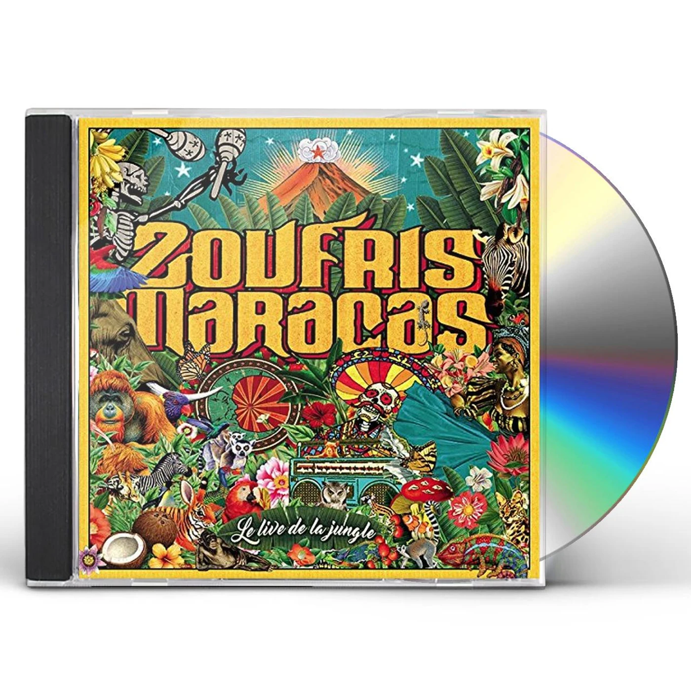 Zoufris Maracas LE LIVE DE LA JUNGLE CD