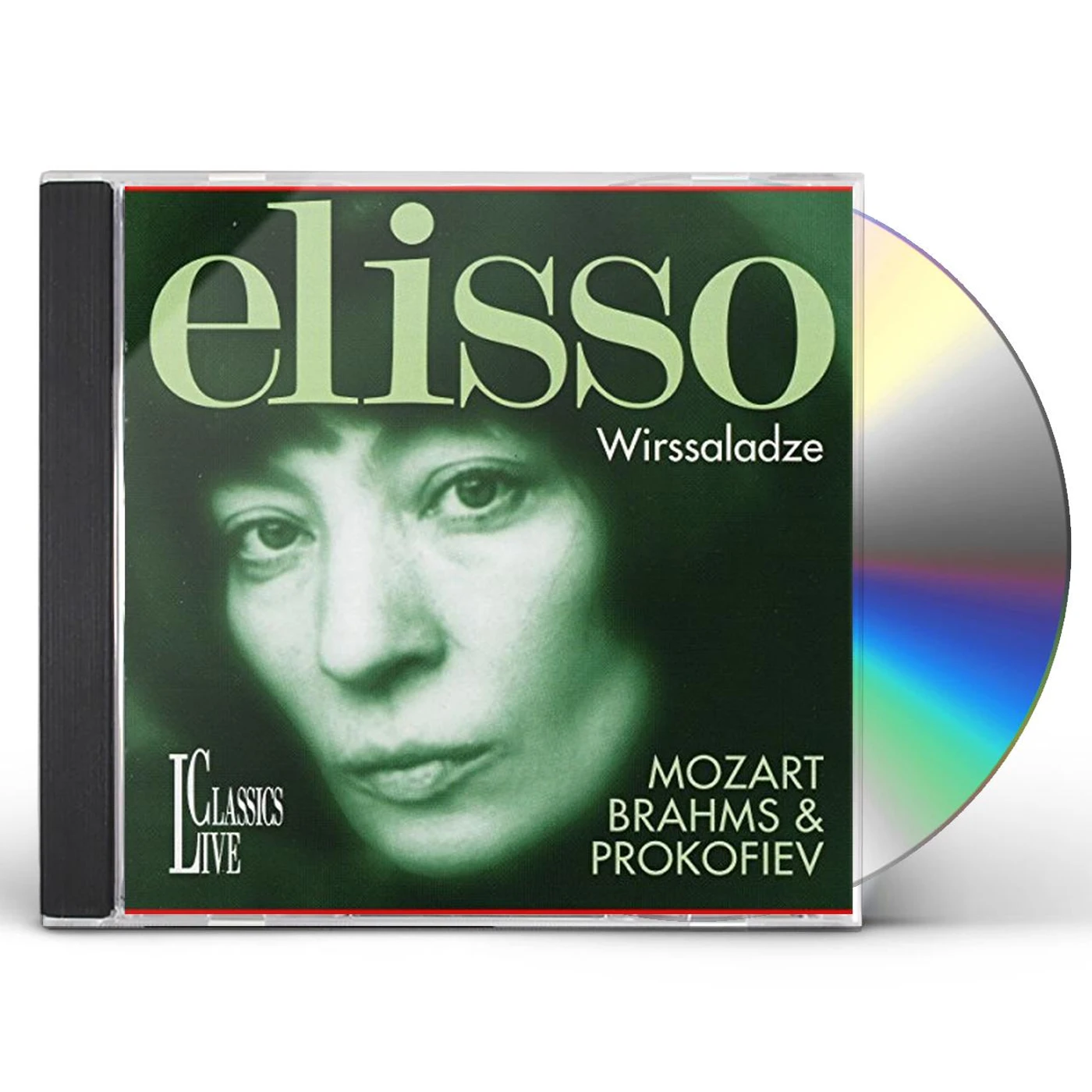 Elisso Wirssaladze MOZART BRAHMS & PROKOFIEV CD