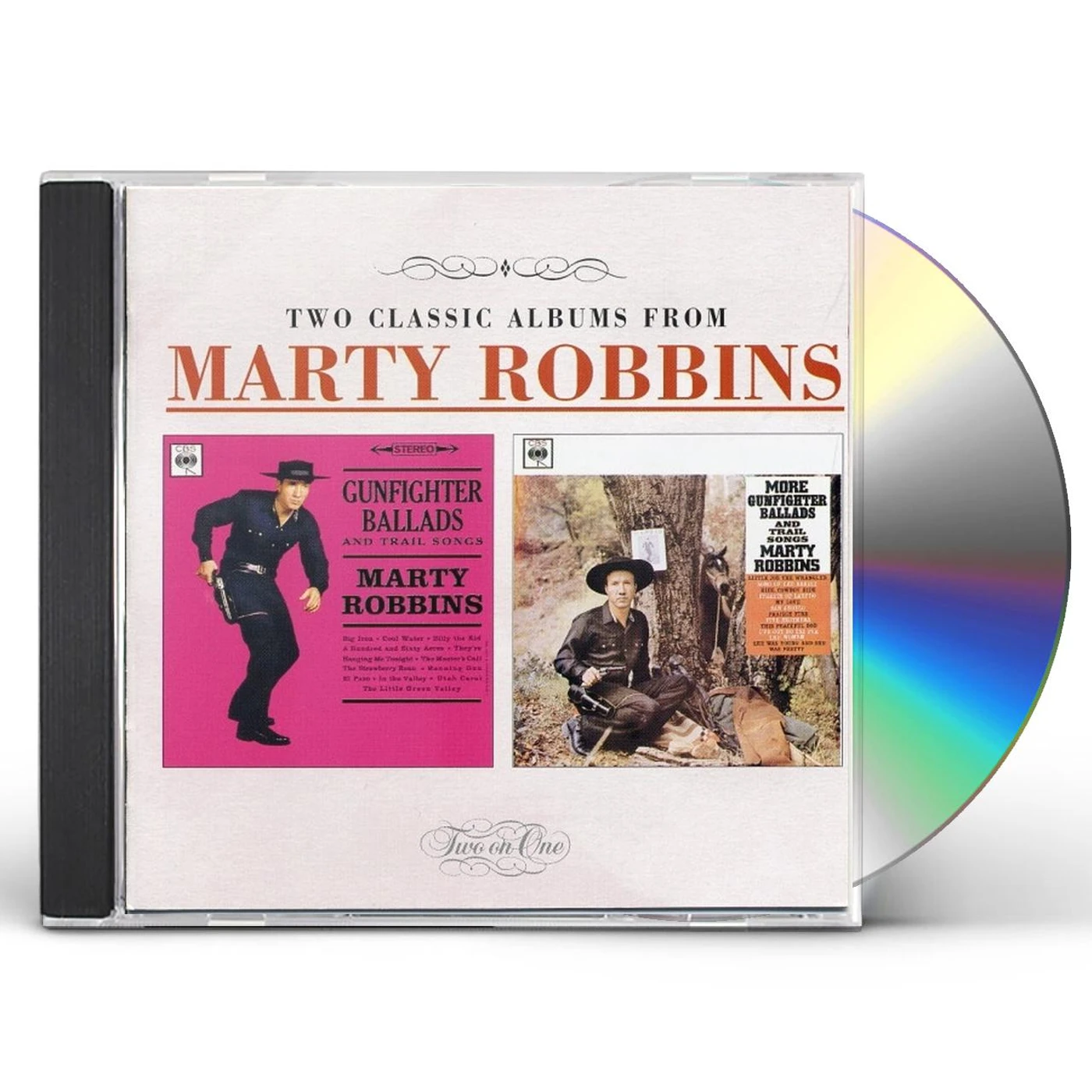 Marty Robbins GUNFIGHTER BALLADS AND TRAIL SONGS / MORE GUNFIGHTER BALLADS CD