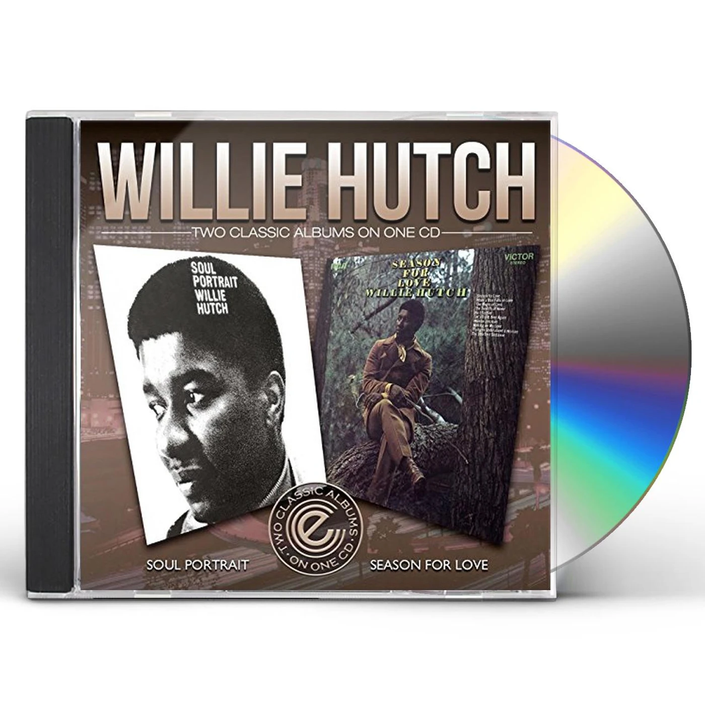 Willie Hutch SOUL PORTRAIT / SEASONS FOR LOVE CD