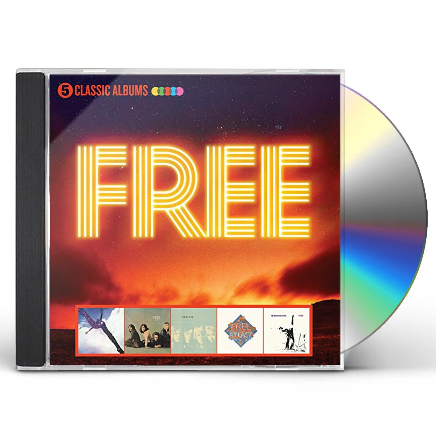 Free 5 CLASSIC ALBUMS CD