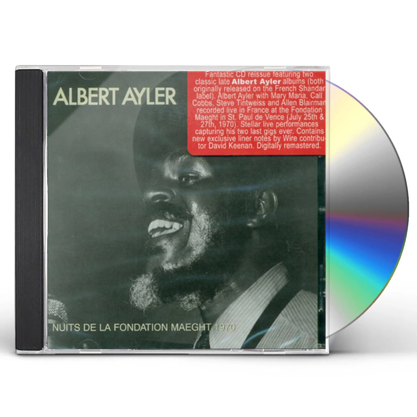 Albert Ayler NUITS DE LA FONDATION MAEGHT 1970 CD
