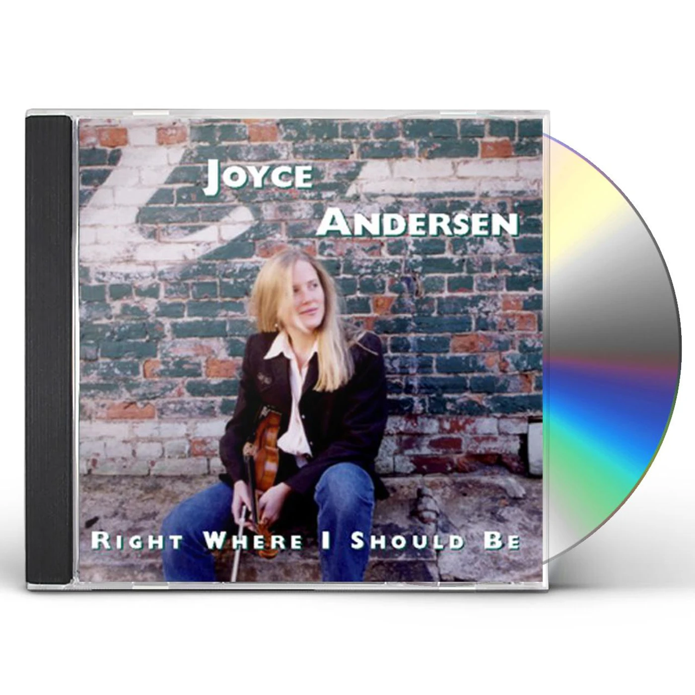 Joyce Andersen RIGHT WHERE I SHOULD BE CD
